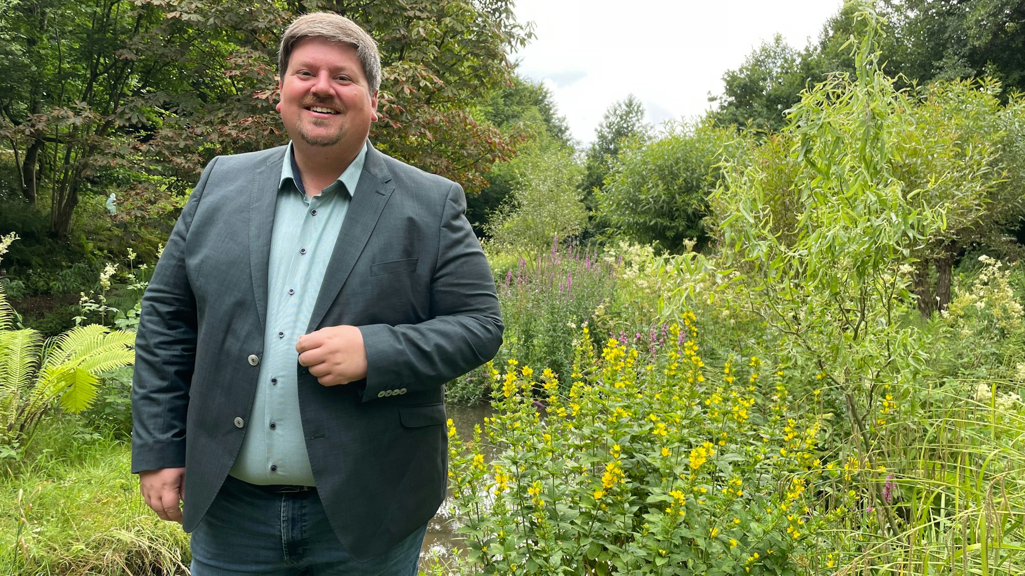 Maurice Winter geht für die CDU als Bürgermeisterkandidat ins Rennen.