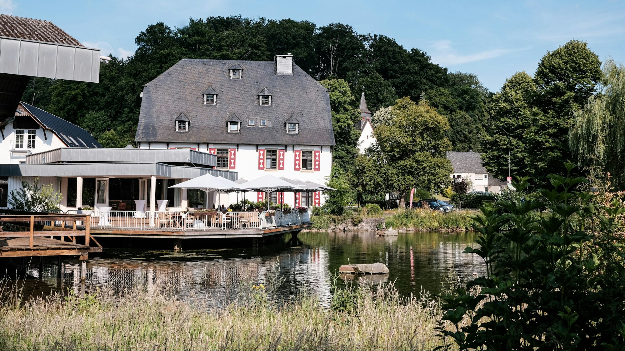 Die Komturei beherbergt heute ein Hotel und ein Restaurant.
