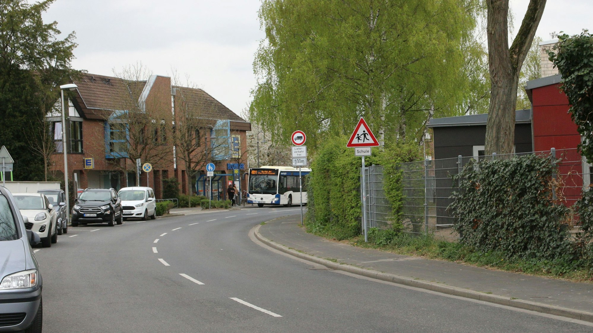 Die SB 91 wird ab Mitte Dezember 2025 in Pulheim-Sinnersdorf enden.