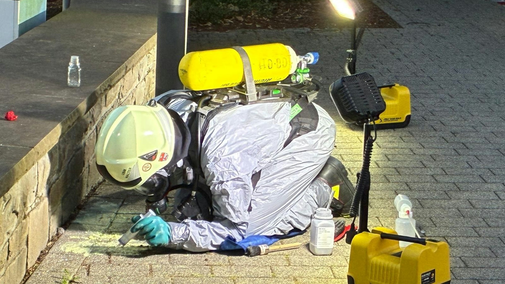 Die Arbeiten erweisen sich als aufwendig.