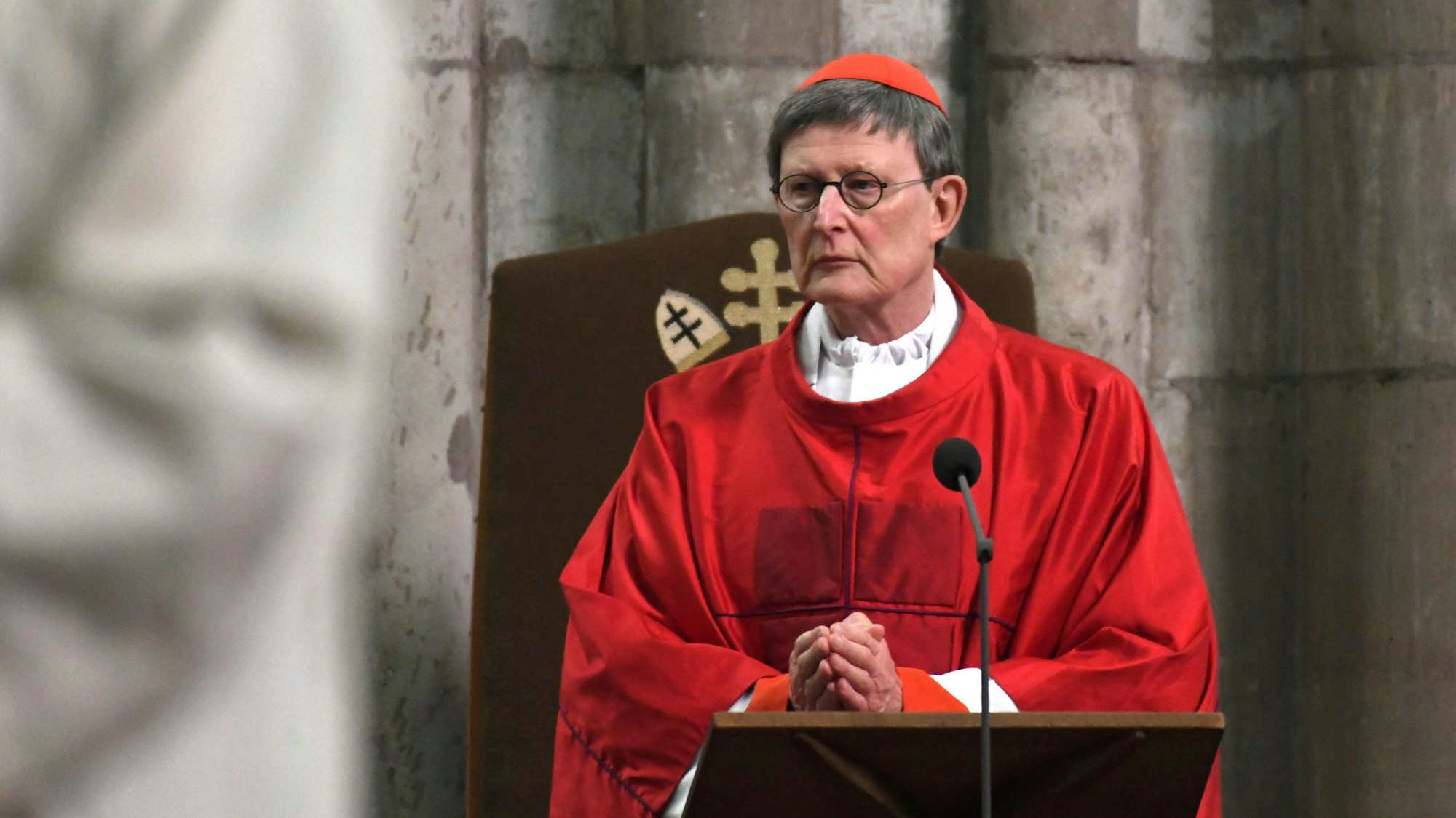 Der Kölner Kardinal Rainer Maria Woelki. Im Erzbistum Köln sind Segnungen homosexueller Paare weiter nicht möglich. (Archivbild)