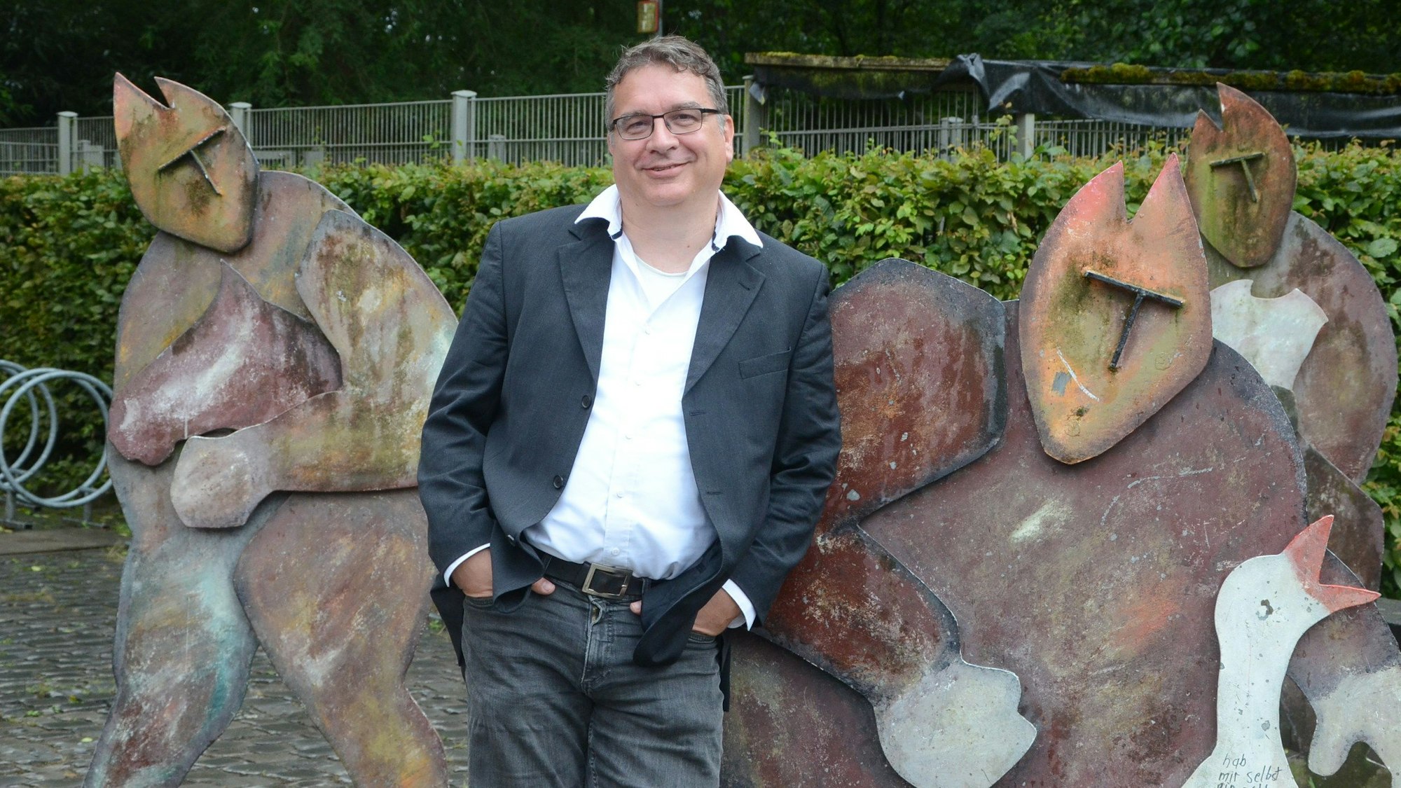 Thomas Möws ist der Kandidat von Bündnis 90/ Die Grünen für das Amt des Bürgermeisters in Troisdorf