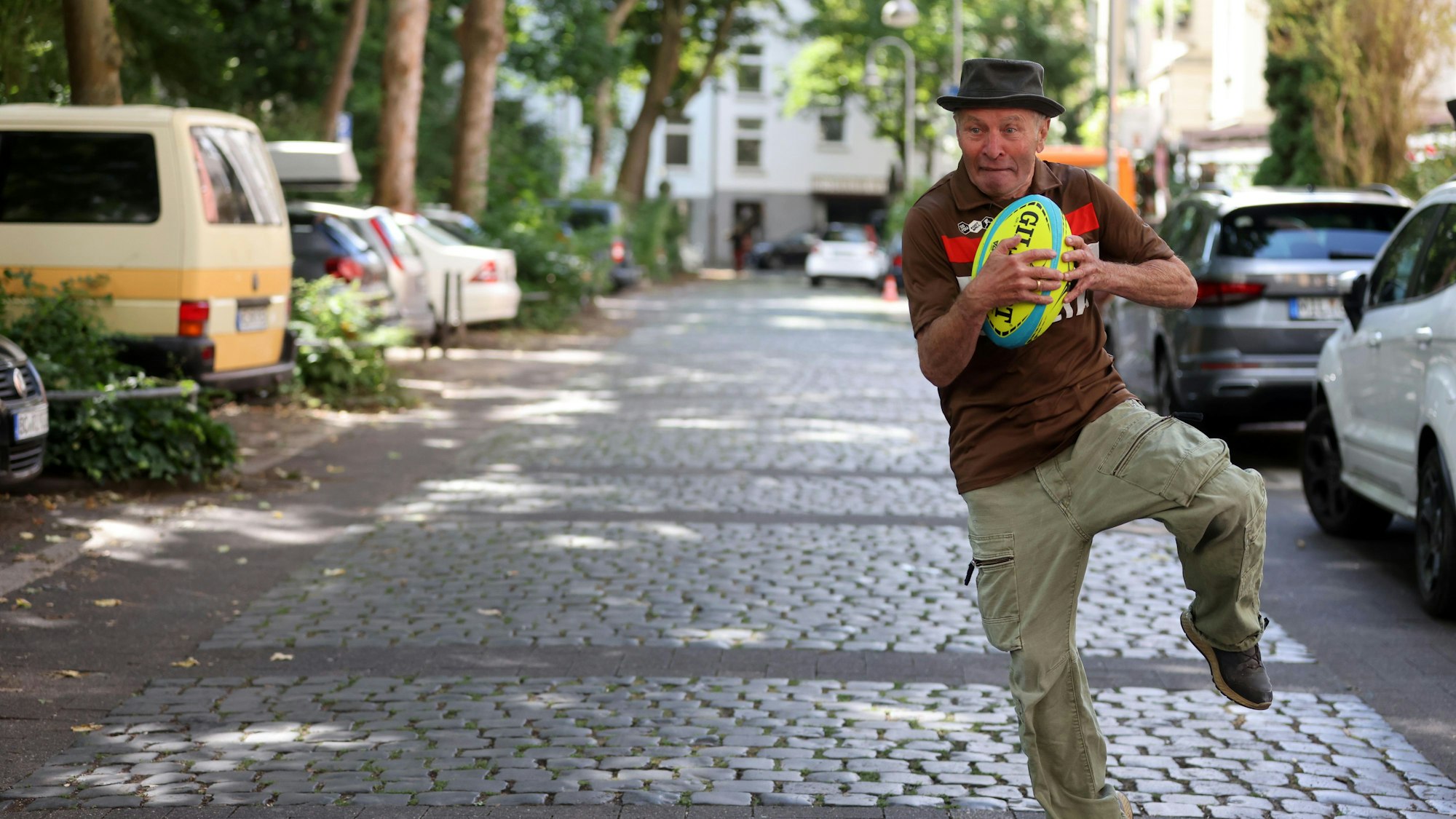 Didi Jünemann war auch beim Fußball immer der flinke Spieler.