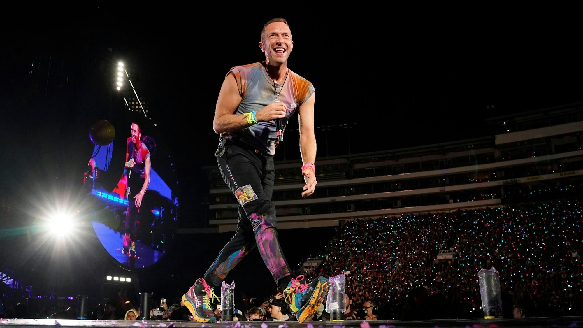 «Entweder haben sie eine Affäre, oder sie sind einfach sehr schüchtern», kommentierte Frontmann Chris Martin. (Archivbild)