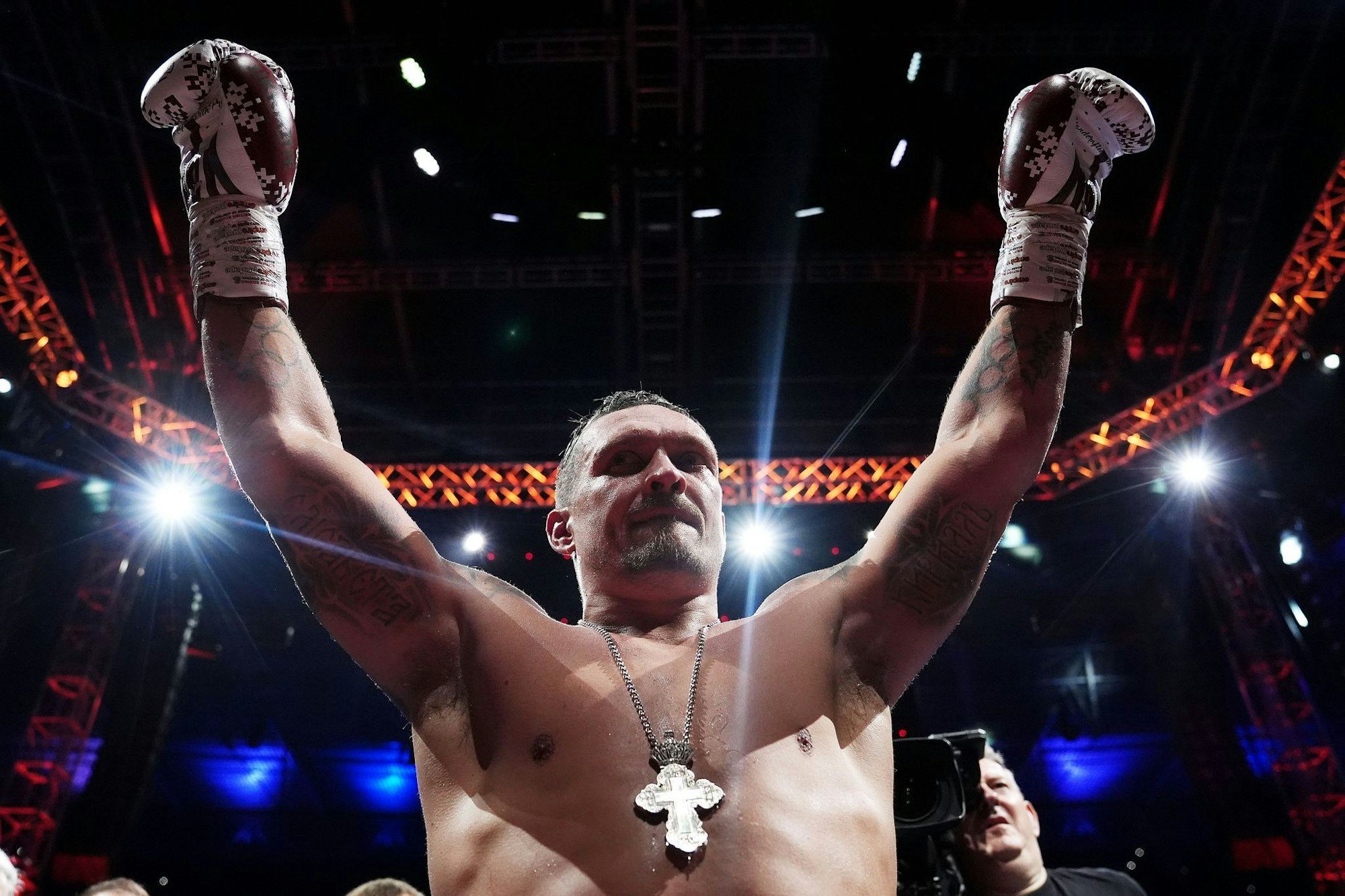 Usyk wird als «Legende» seines Sports gefeiert.