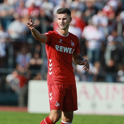 Testspiel, Fortuna Köln vs. 1. FC Köln, Tom Krauß (1. FC Köln), 18.07.2025, Bild: Herbert Bucco