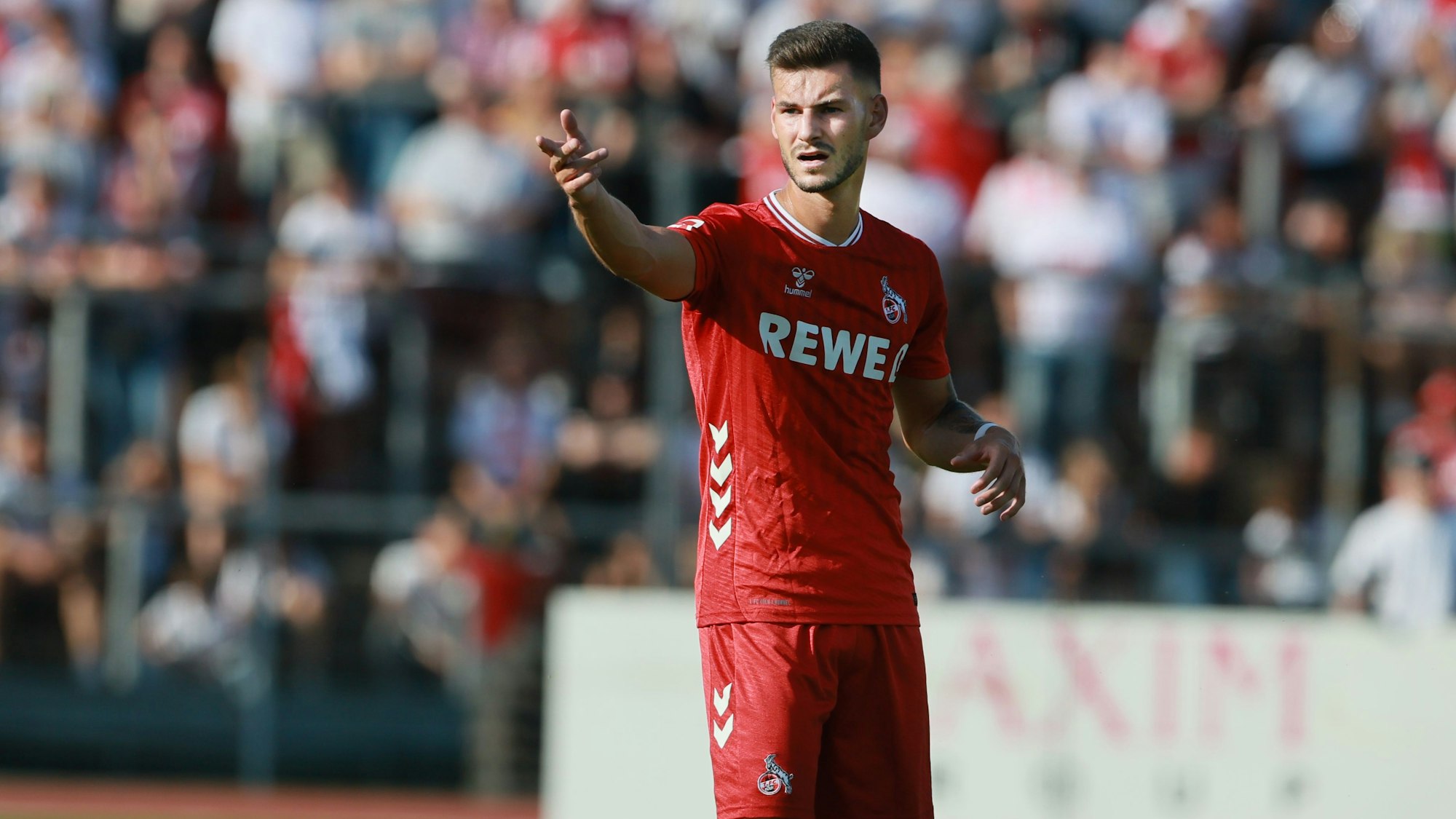 Testspiel, Fortuna Köln vs. 1. FC Köln, Tom Krauß (1. FC Köln), 18.07.2025, Bild: Herbert Bucco