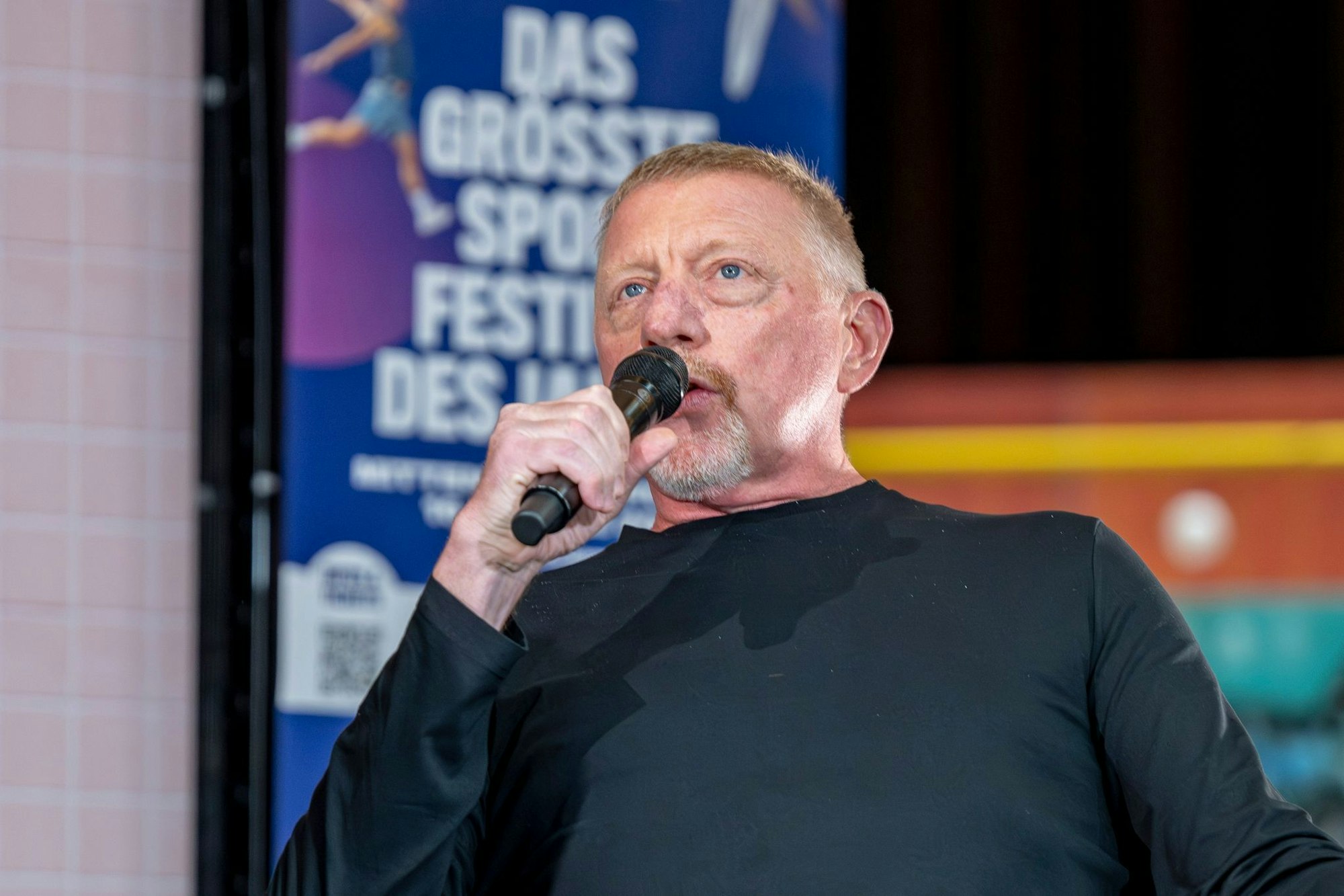 Boris Becker spricht am Rand der «FISU World Univeristy Games» über seine Karriere und Ratschläge an junge Sportlerinnen und Sportler.