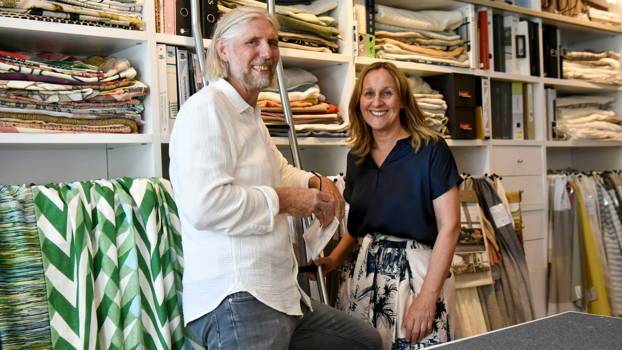 Zu sehen sind Alexandra und Dieter Rubel-Brüggen.