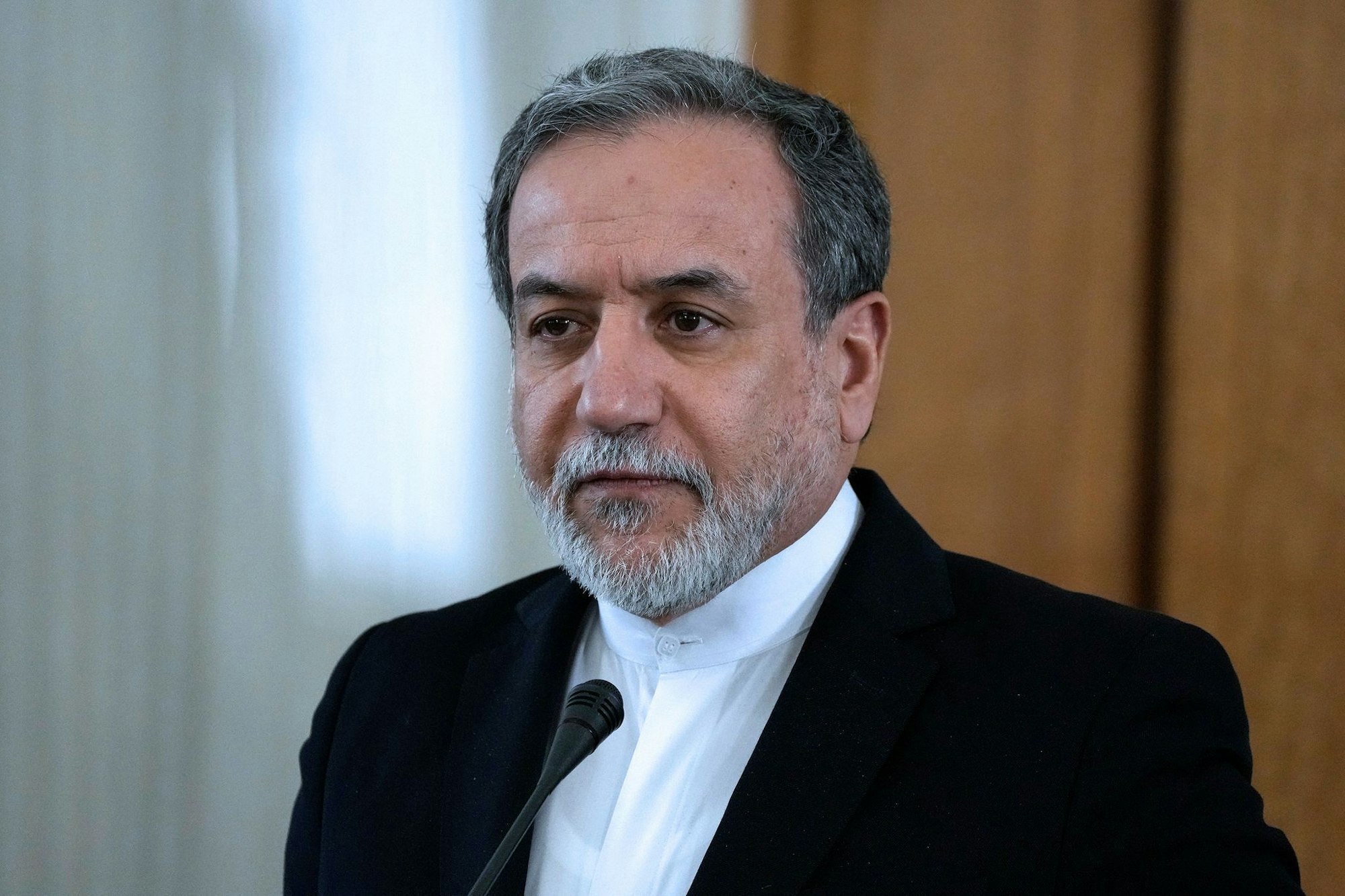 Irans Außenminister Araghtschi zeigt sich zu Verhandlungen über das Atomprogramm seines Landes bereit. (Archivbild)