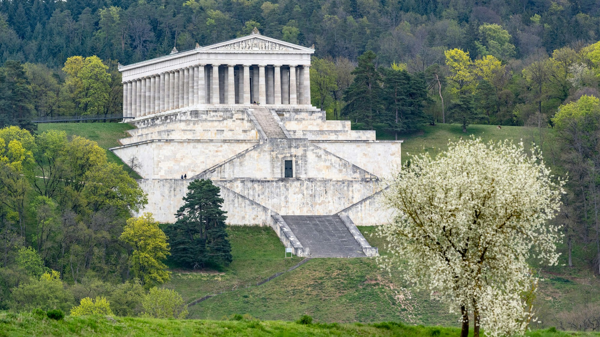 Die Walhalla nahe Regensburg.