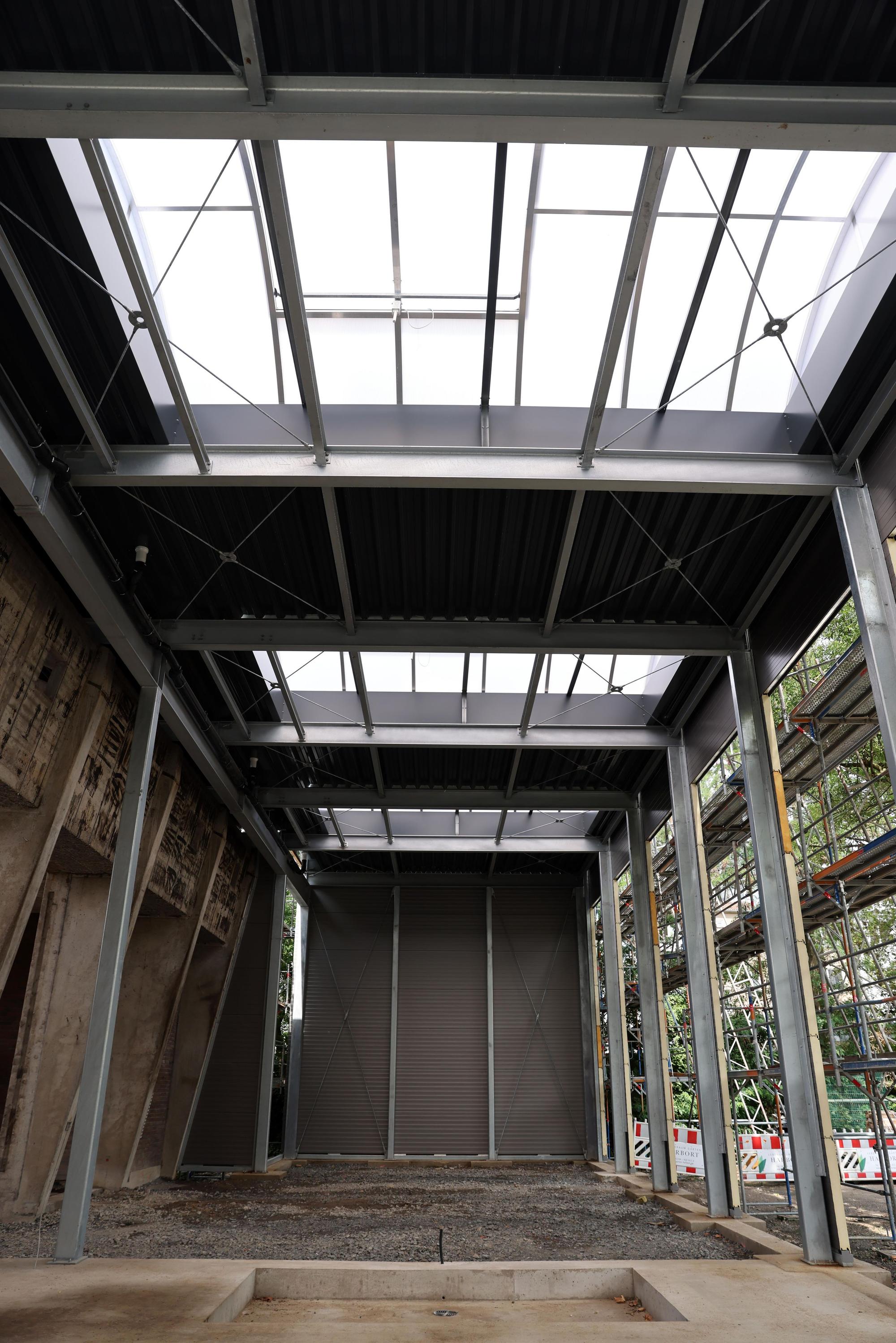 Viel größer und heller wird das neue Giraffenhaus. Im Frühjahr des kommenden Jahres soll es fertig sein.