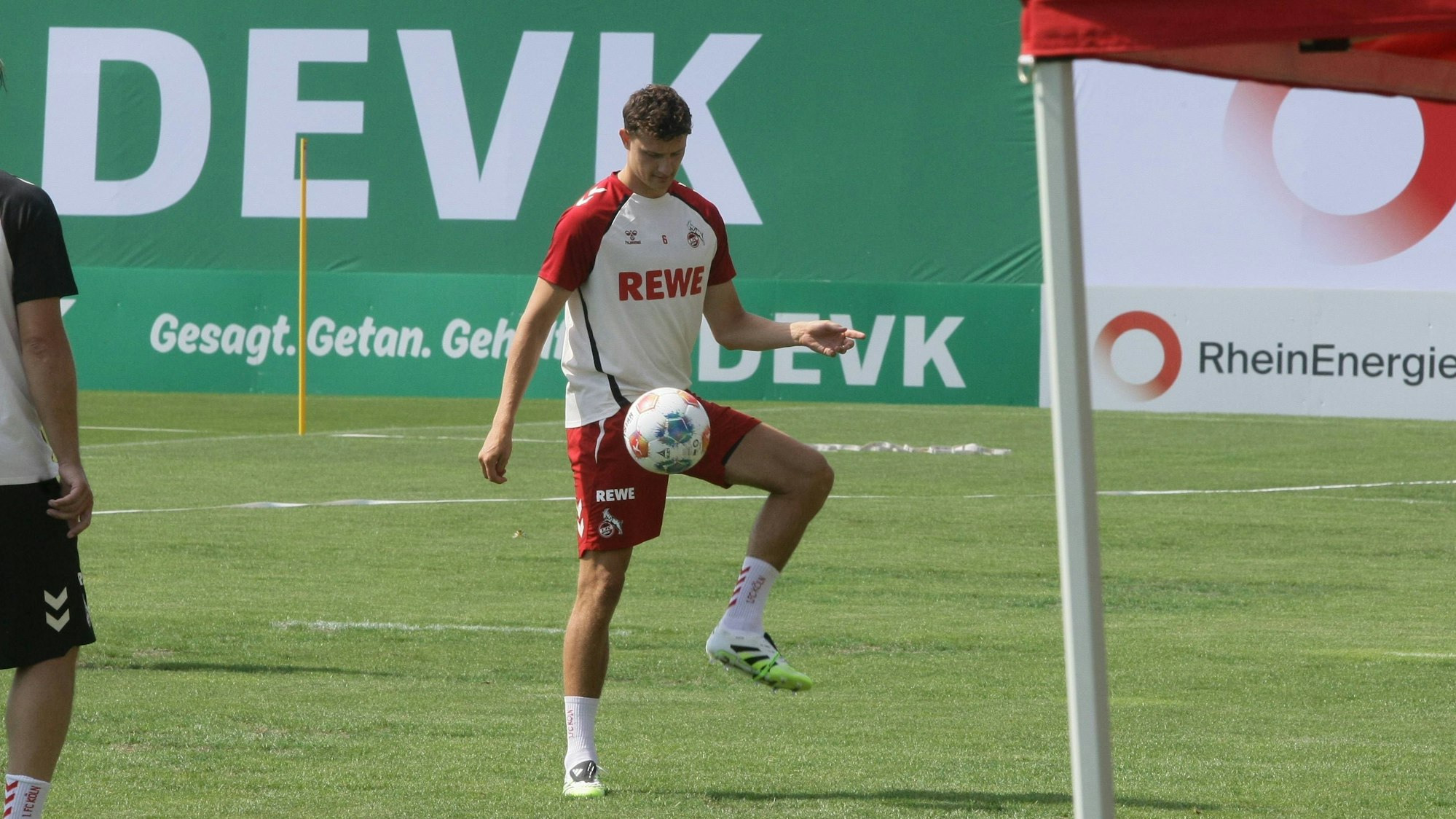 1. FC Köln, Training, rechts: Eric Martel 1. FC Köln, 20.07.2025, Bild: *** Local Caption *** *** Sport 1 FC Köln, Training, right Eric Martel 1 FC Köln , 20 07 2025, Picture Local Caption