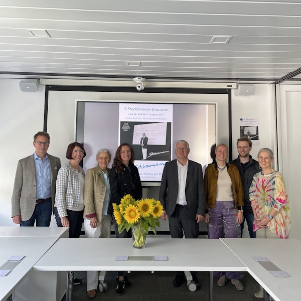 Die Projektverantwortlichen im Kürtener Rathaus