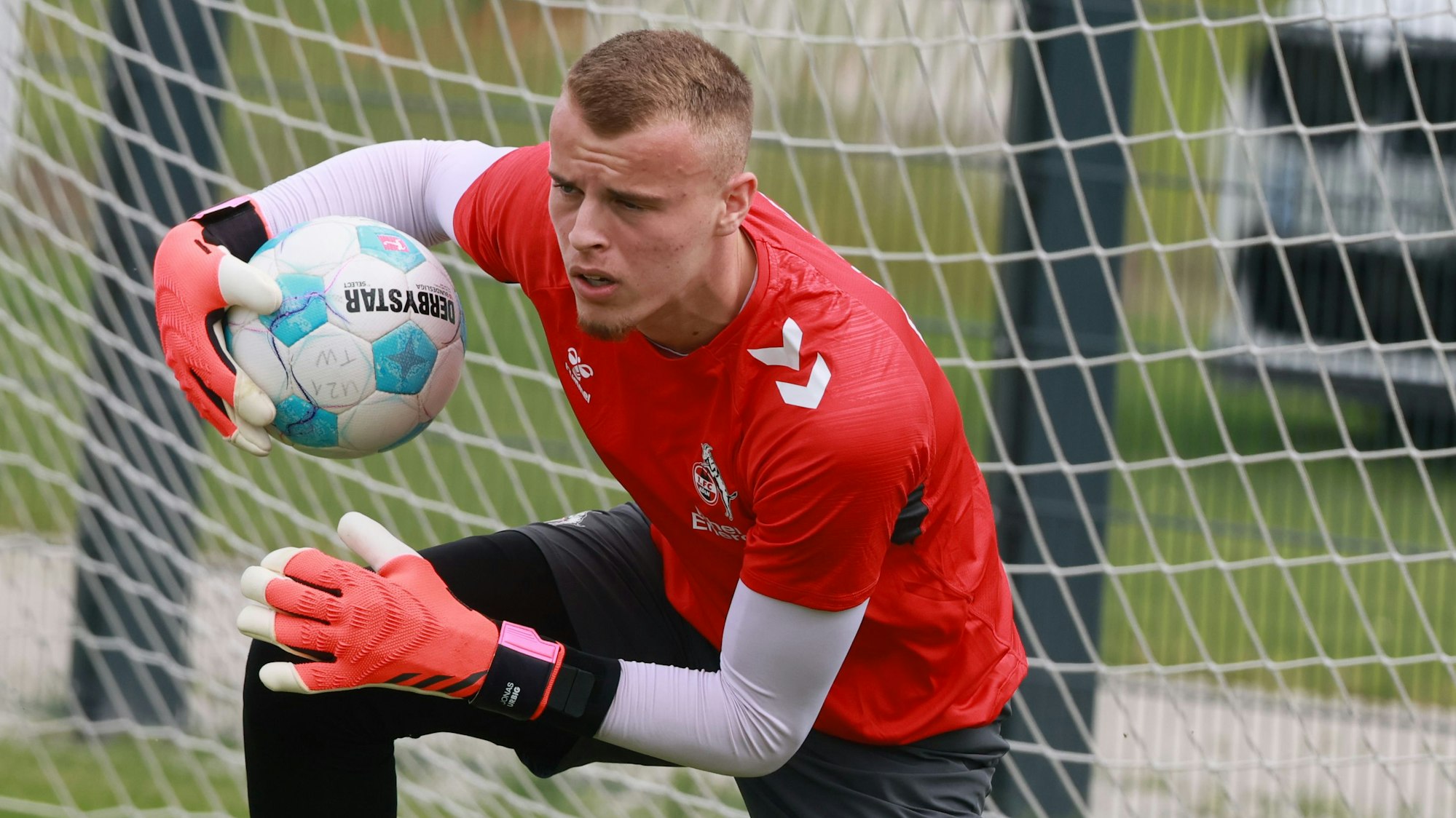 1. FC Köln Amateure (U21), Trainingsauftakt in Rondorf, Luis Hauer (1. FC Köln), 16.06.2025, Bild: Herbert Bucco