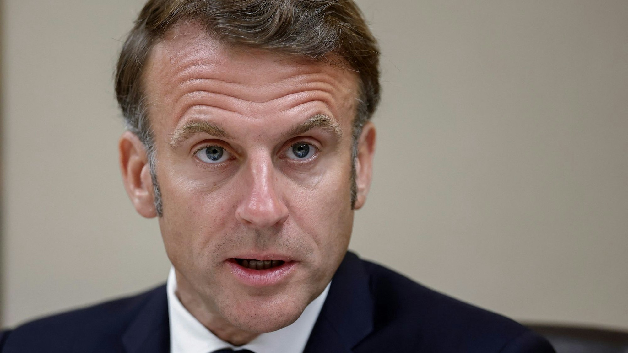 Schon länger hat der französische Präsident Emmanuel Macron sich zu einer Anerkennung von Palästina als Staat bereit gezeigt. (Archivbild)