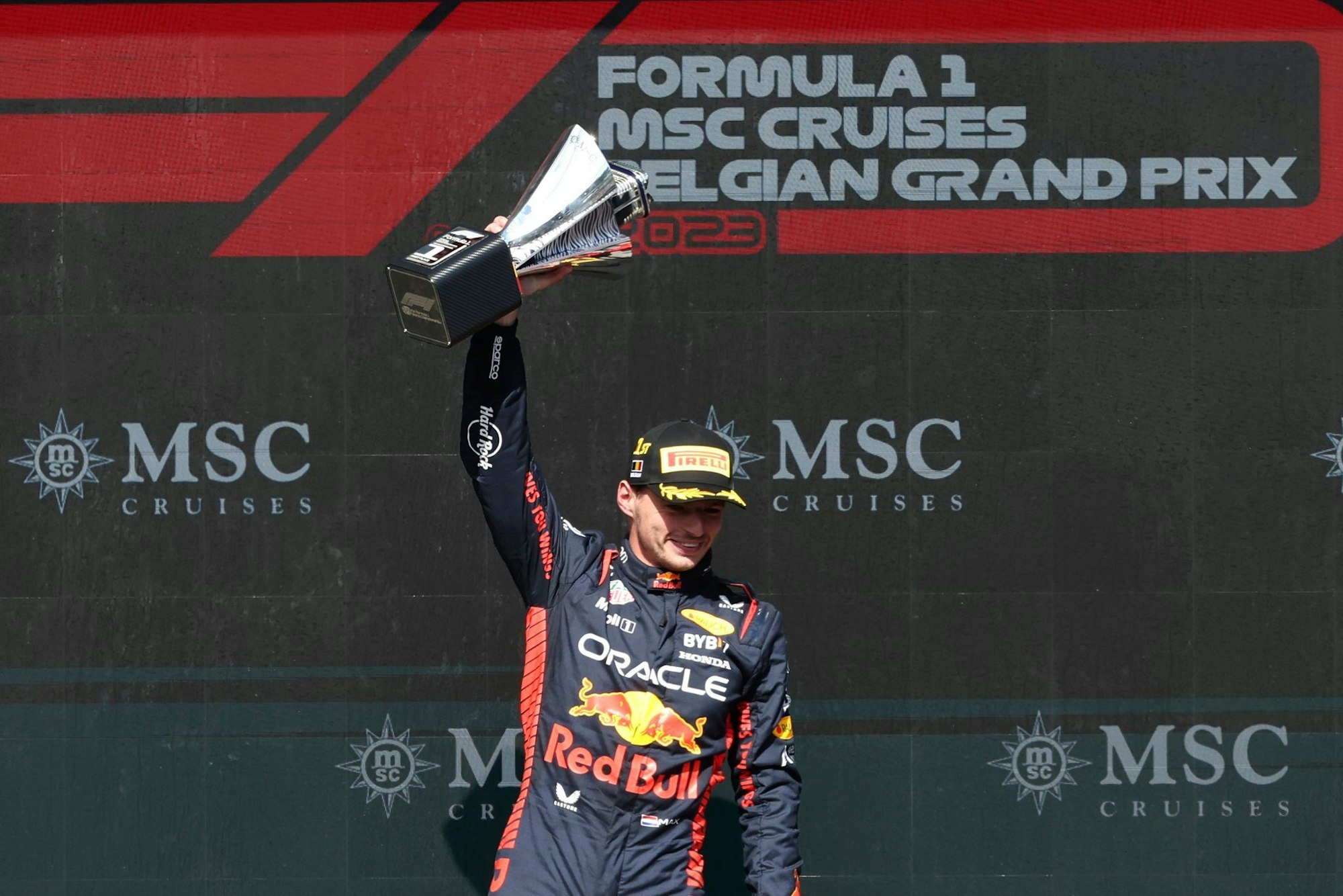 Max Verstappen gewann schon dreimal in Belgien: Zuletzt 2023.