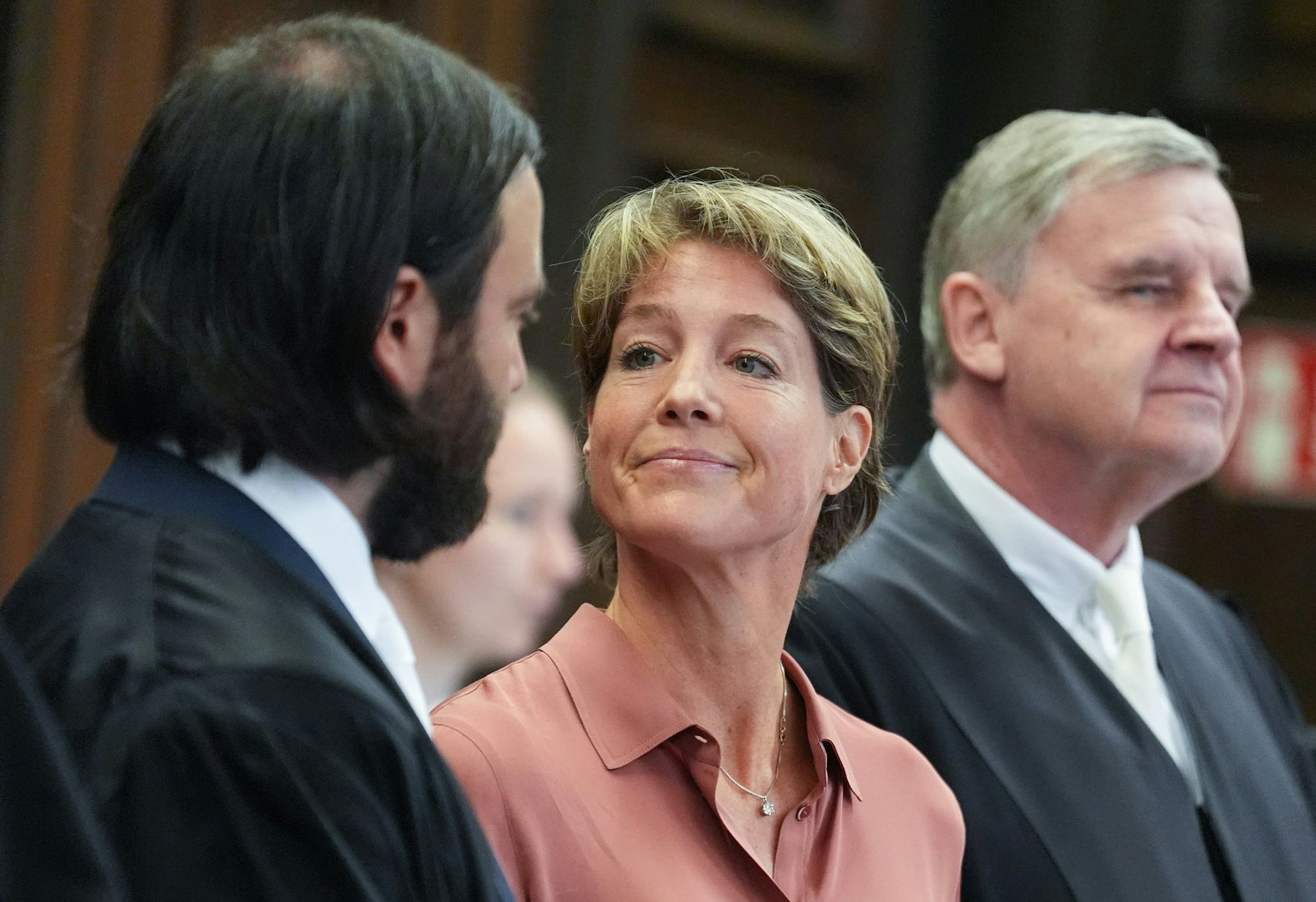Christina Block weist von sich, die Entführung in Auftrag gegeben zu haben.