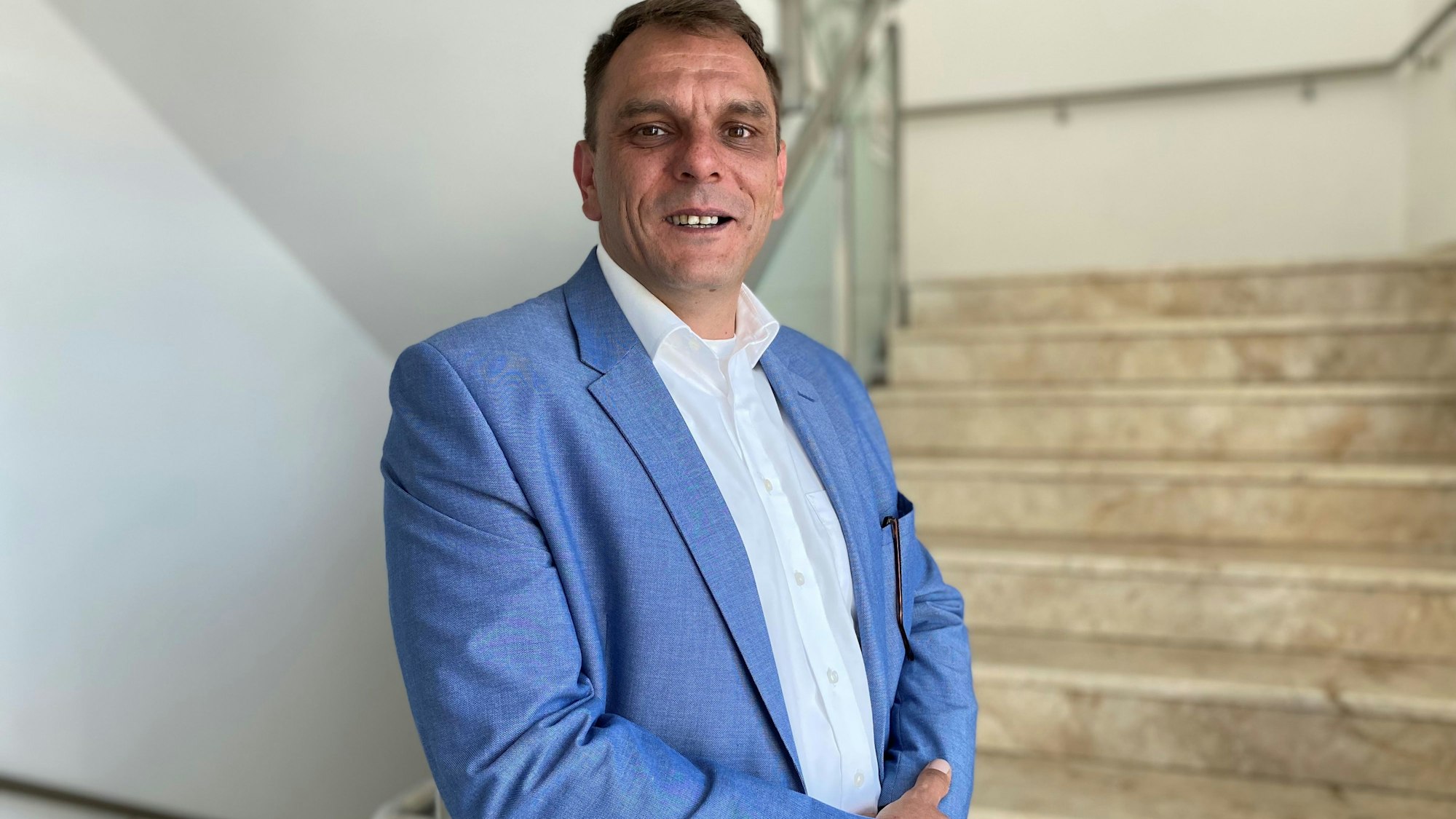 Zu sehen ist Michael Loosen.