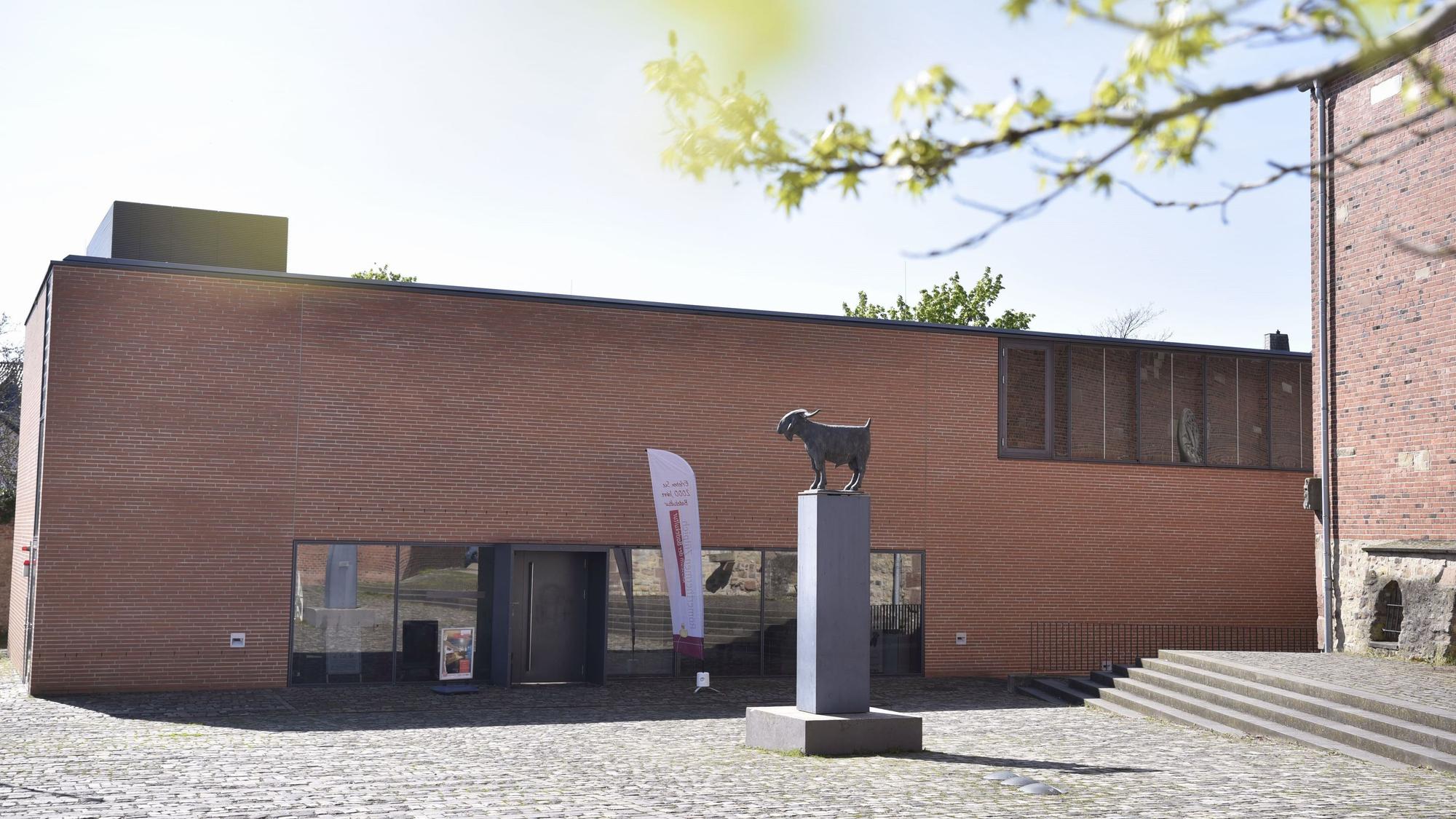 Außenaufnahme der Roemerthermen - Museum für Badekultur in Zülpich.