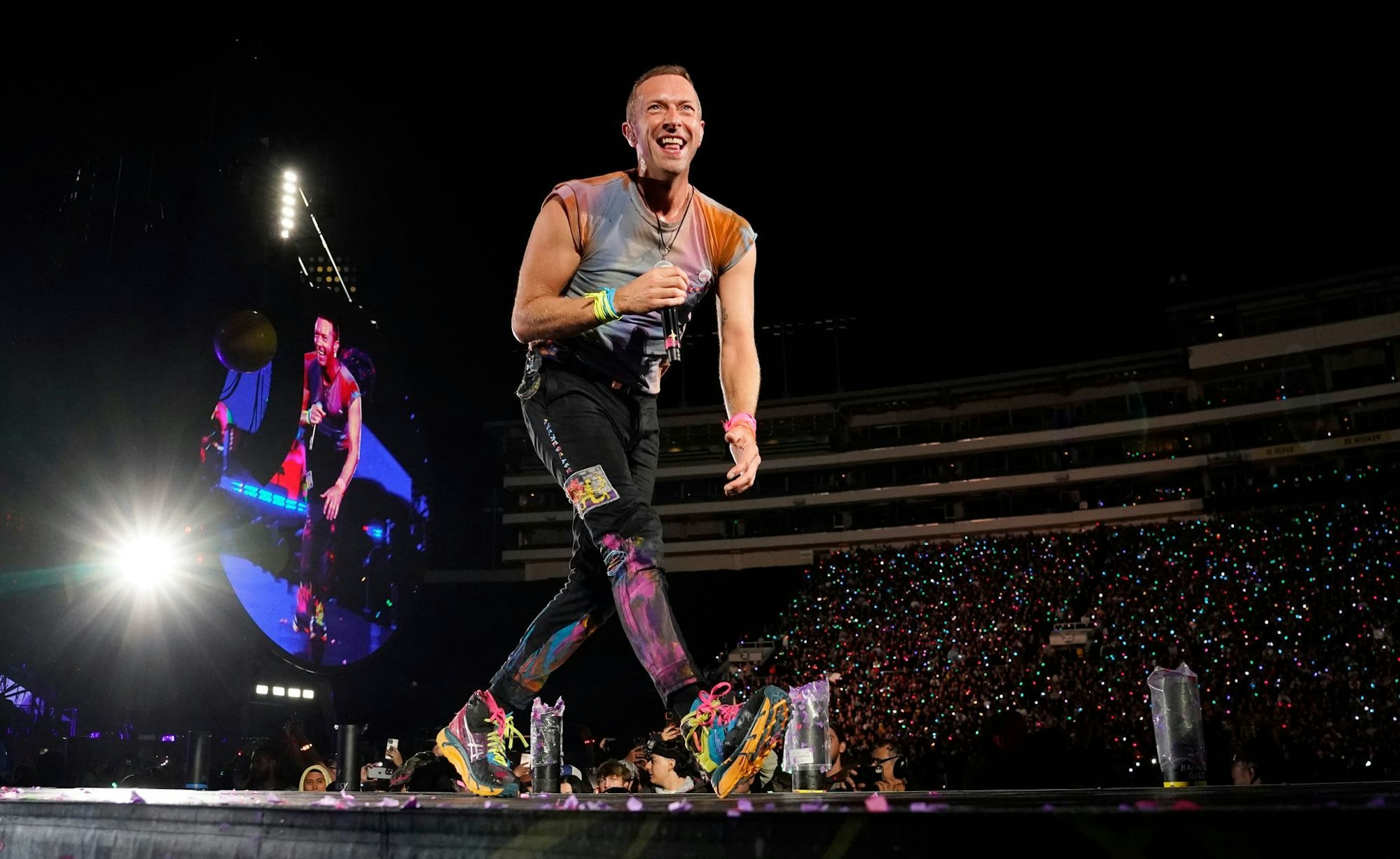 «Entweder haben sie eine Affäre, oder sie sind einfach sehr schüchtern», kommentierte Frontmann Chris Martin die Szene. (Archivbild)