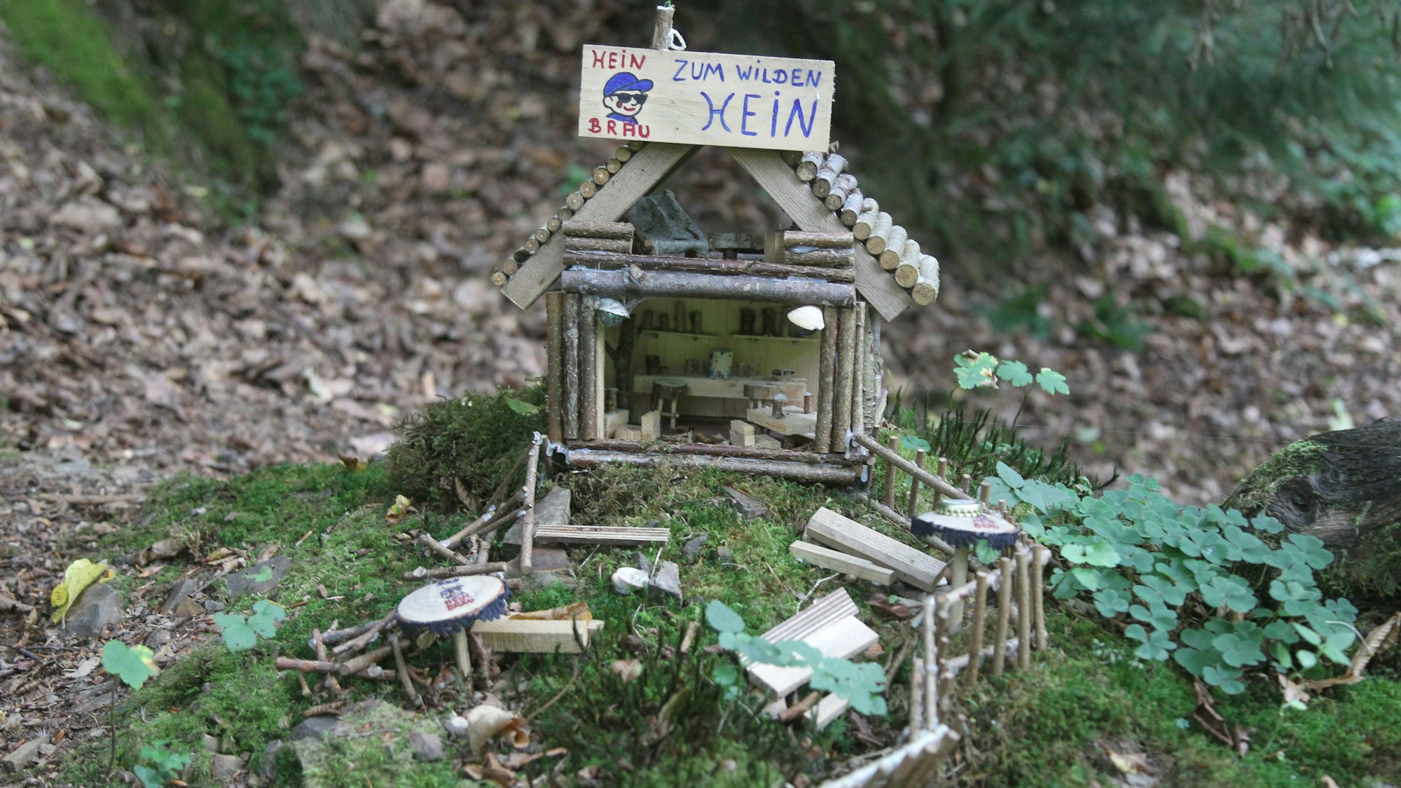 Zum wilden Hein ist eine nachgebaute Kneipe.