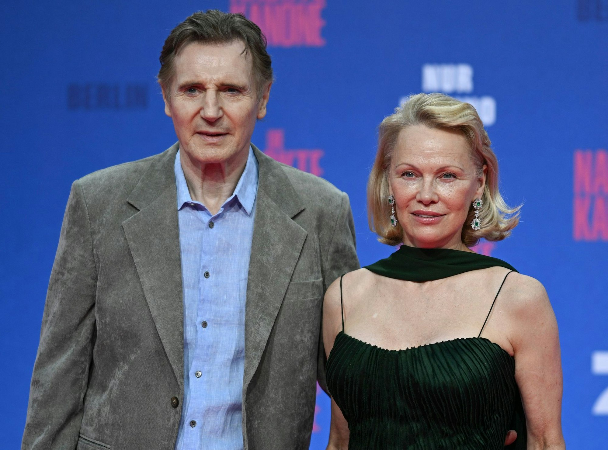 Liam Neeson und Pamela Anderson sind bald in der Komödie «Die nackte Kanone» zu sehen. (Archivbild)