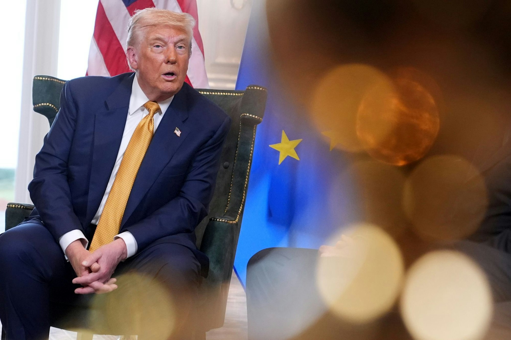 Trump sei ein «harter, aber fairer Verhandler», sagte von der Leyen.