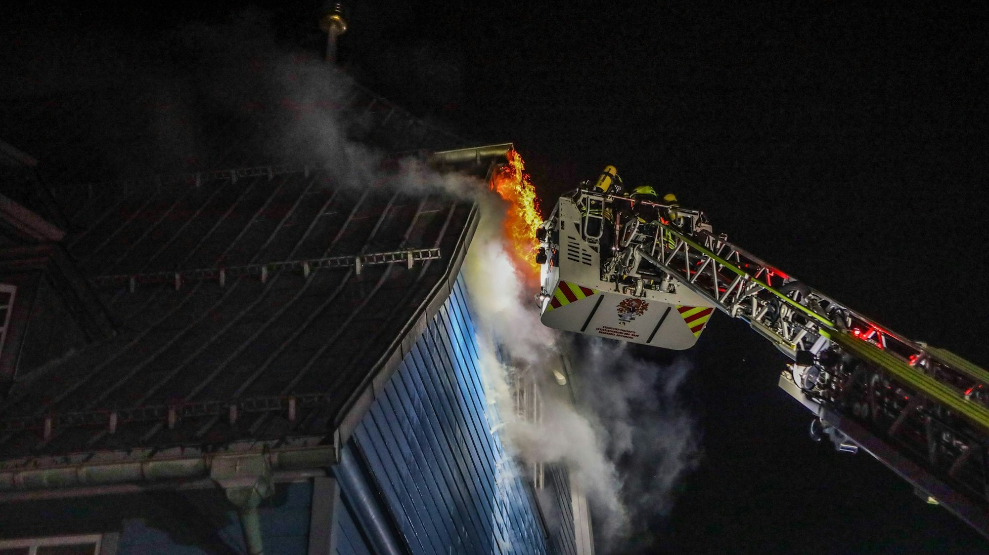 Das Brandgutachten bestätigt: Das Feuer war Brandstiftung. (Archivbild)