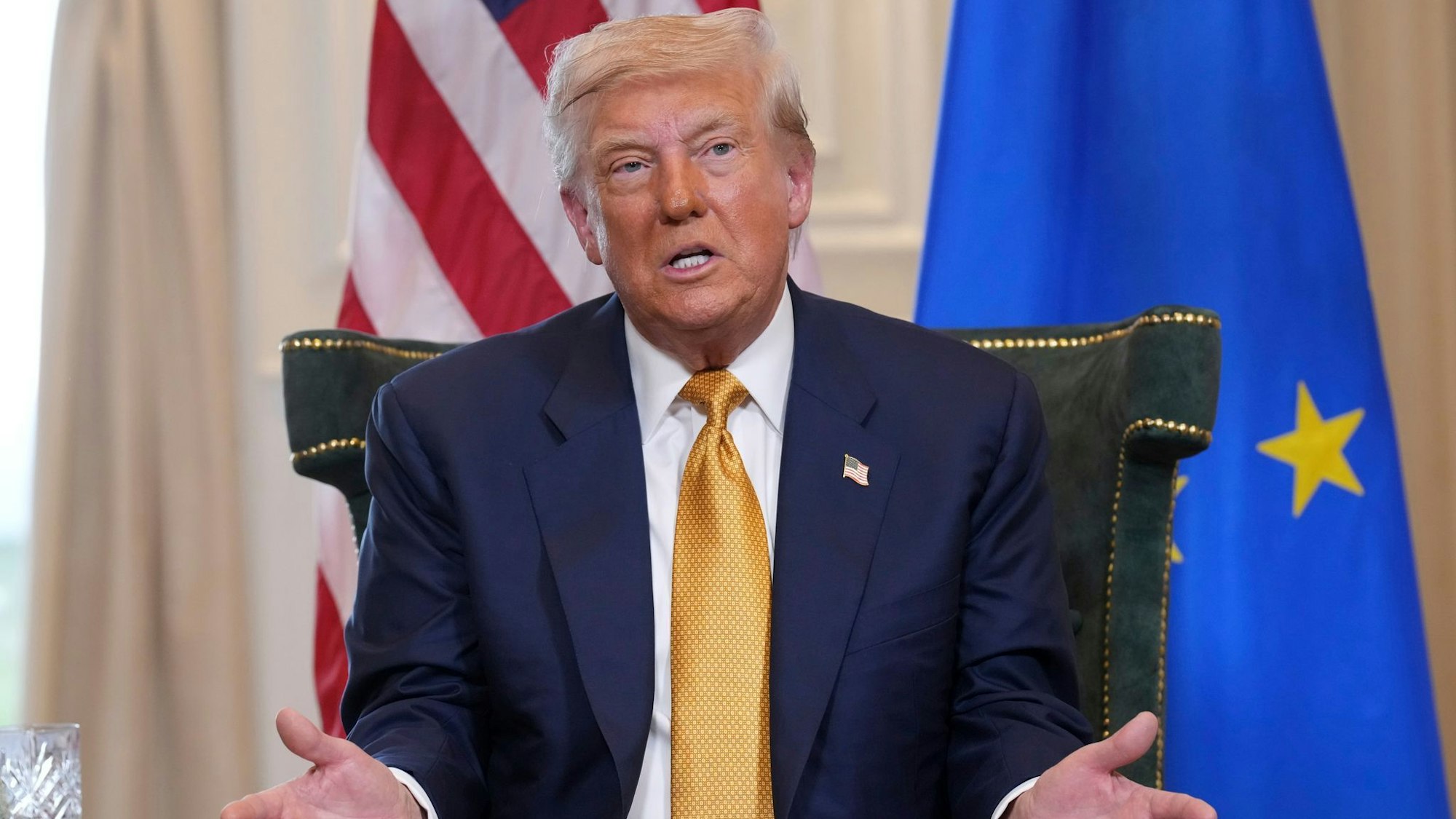 Der Handelsdeal zwischen den USA und der EU wurde in Deutschland eher verhalten aufgenommen.