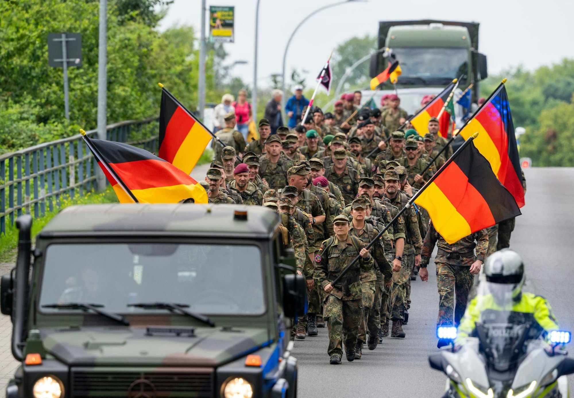 Den Gedenkmarsch gibt es in diesem Jahr zum achten Mal.