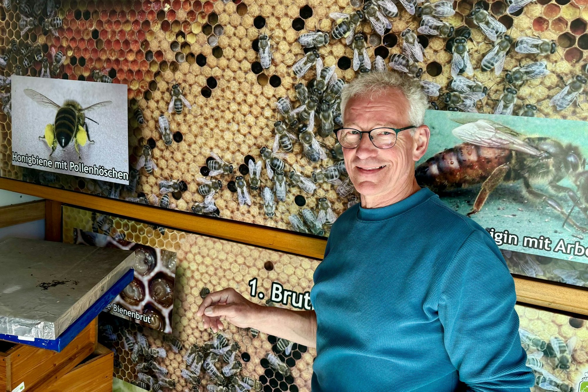 Auch Imker Hermann Hüsers ist ein Kind des Moores. Viele nennen ihn nur «Imme».