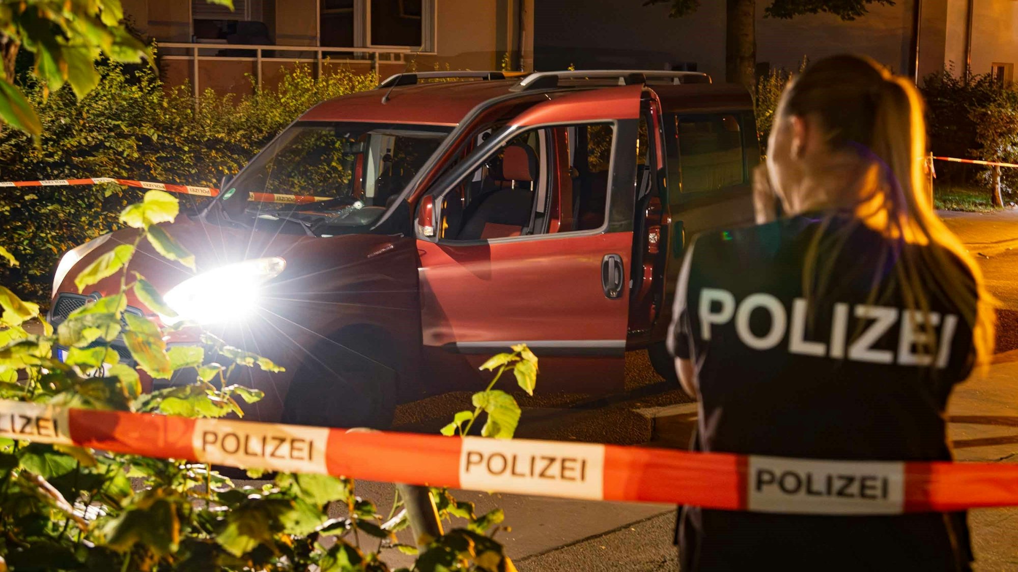 Das gestohlene Auto in Buchheim.