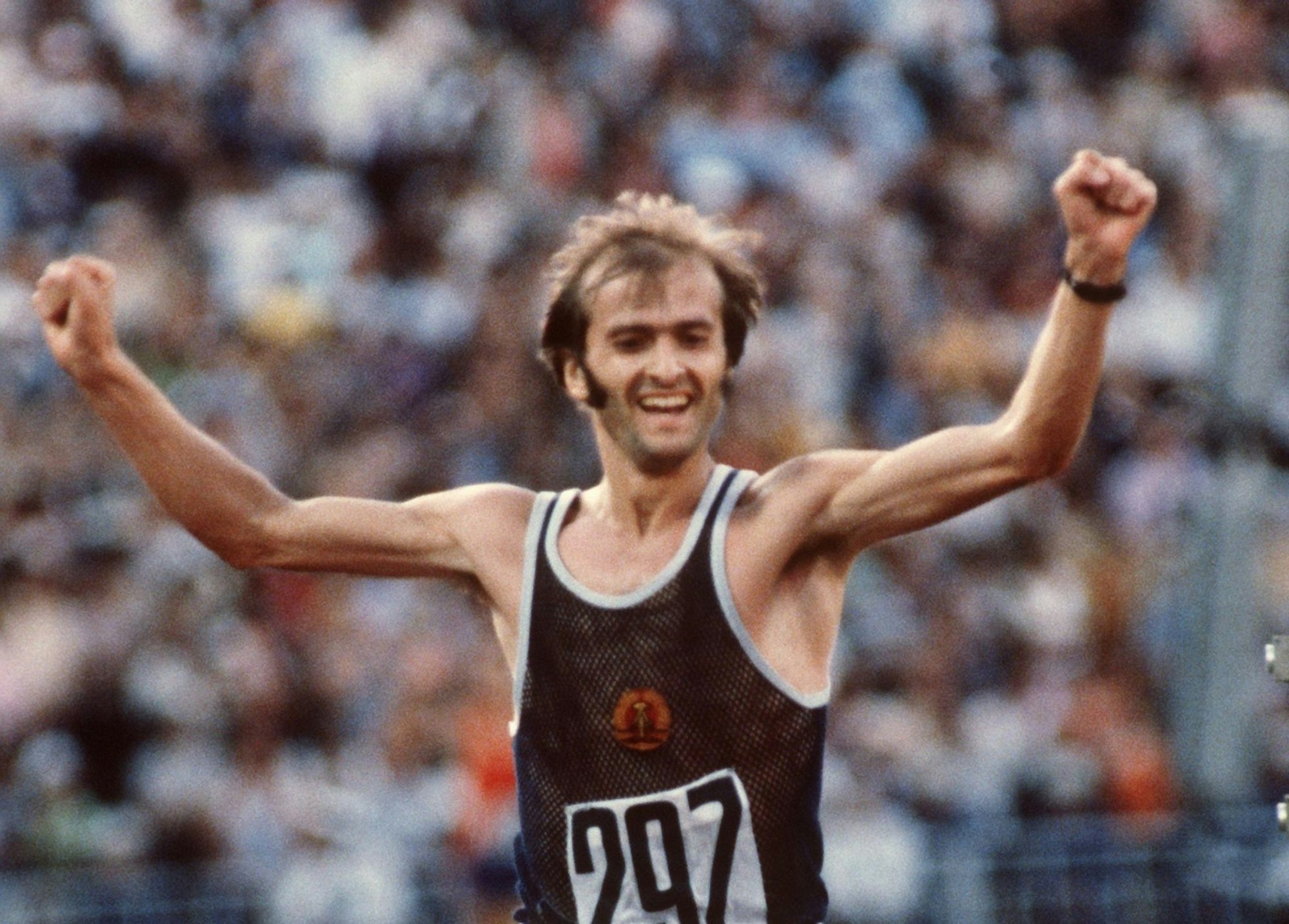 1980 feierte Waldemar Cierpinski in Moskau seinen zweiten Olympiasieg.