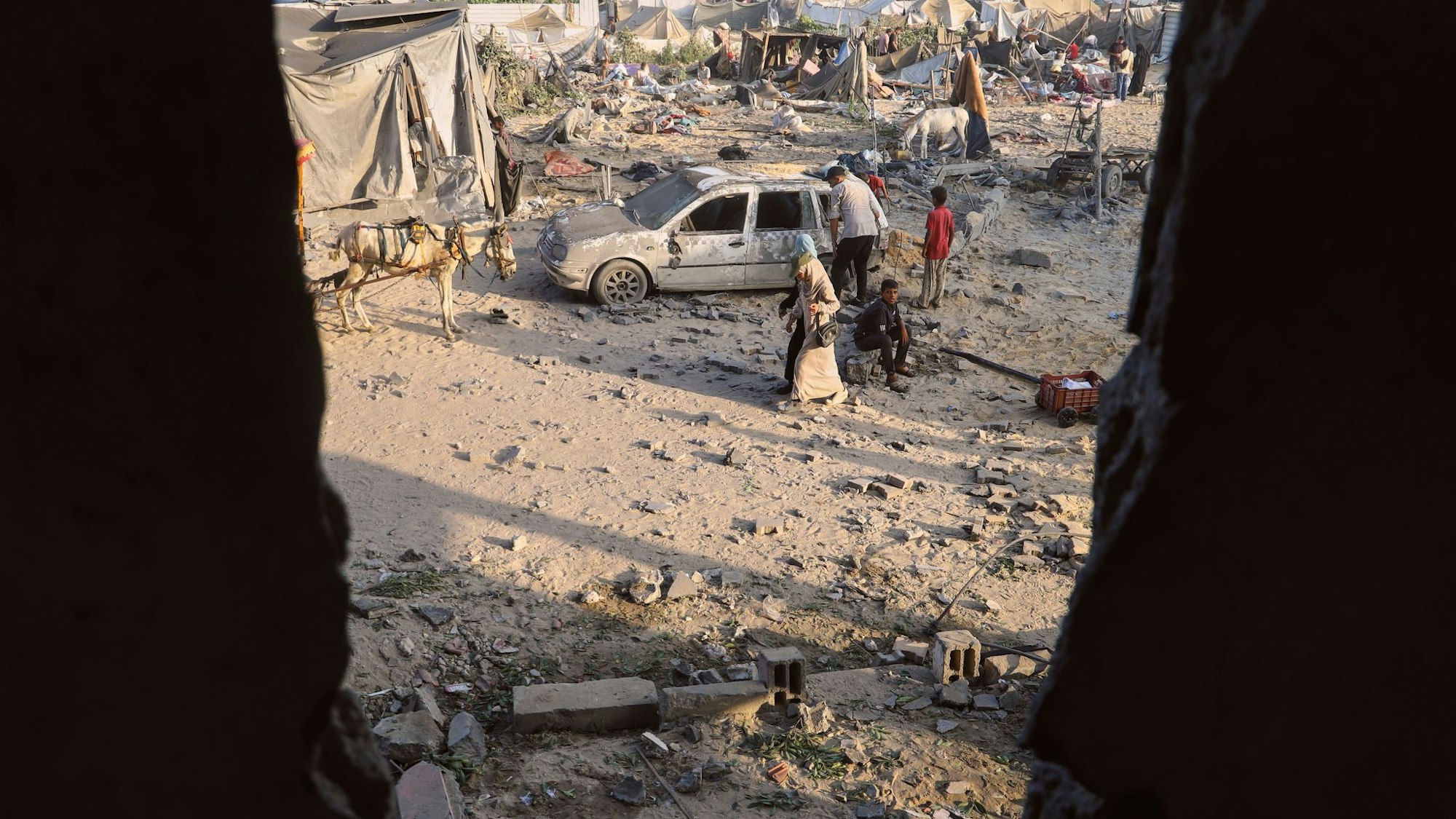 Die humanitäre Lage im Gazastreifen ist katastrophal.