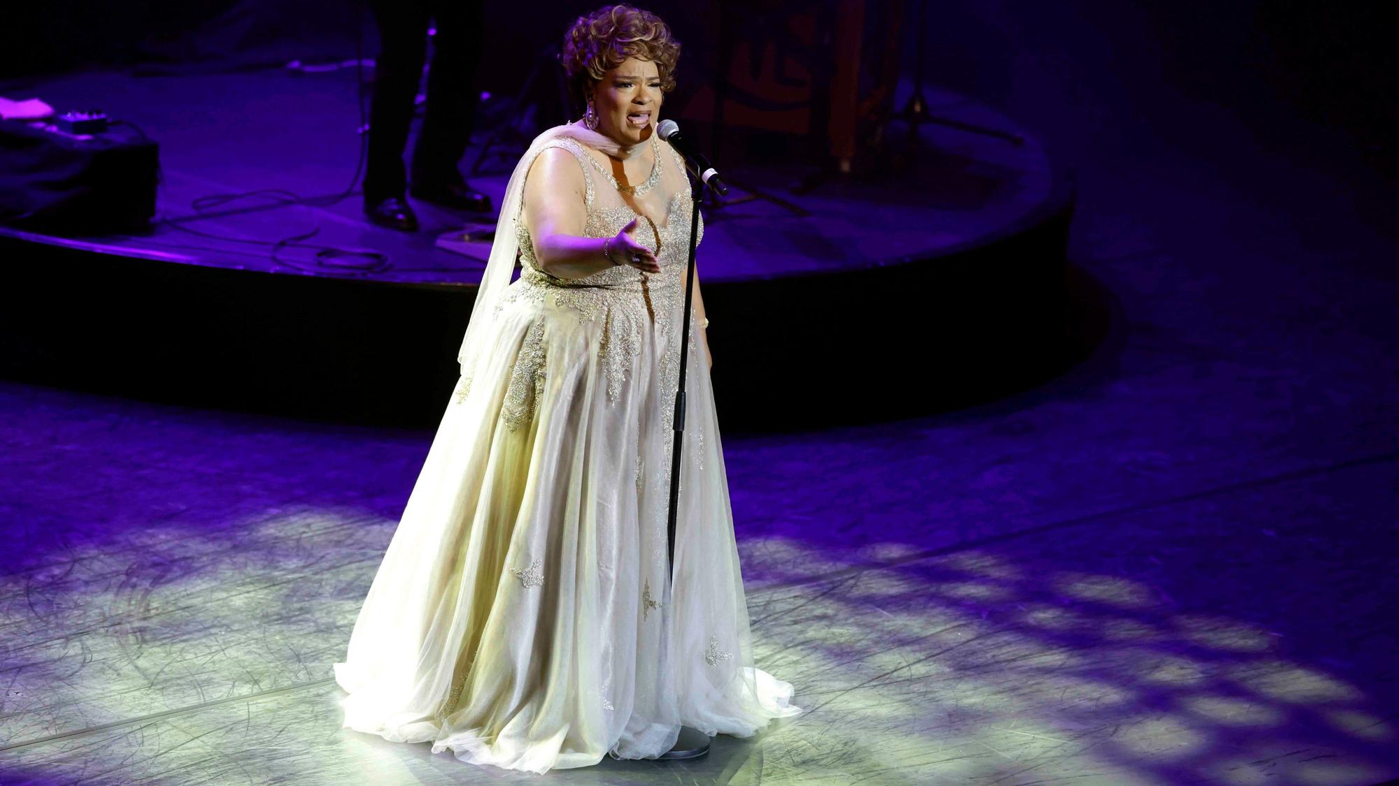 Soulsängerin Darnita Williams als Aretha Franklin