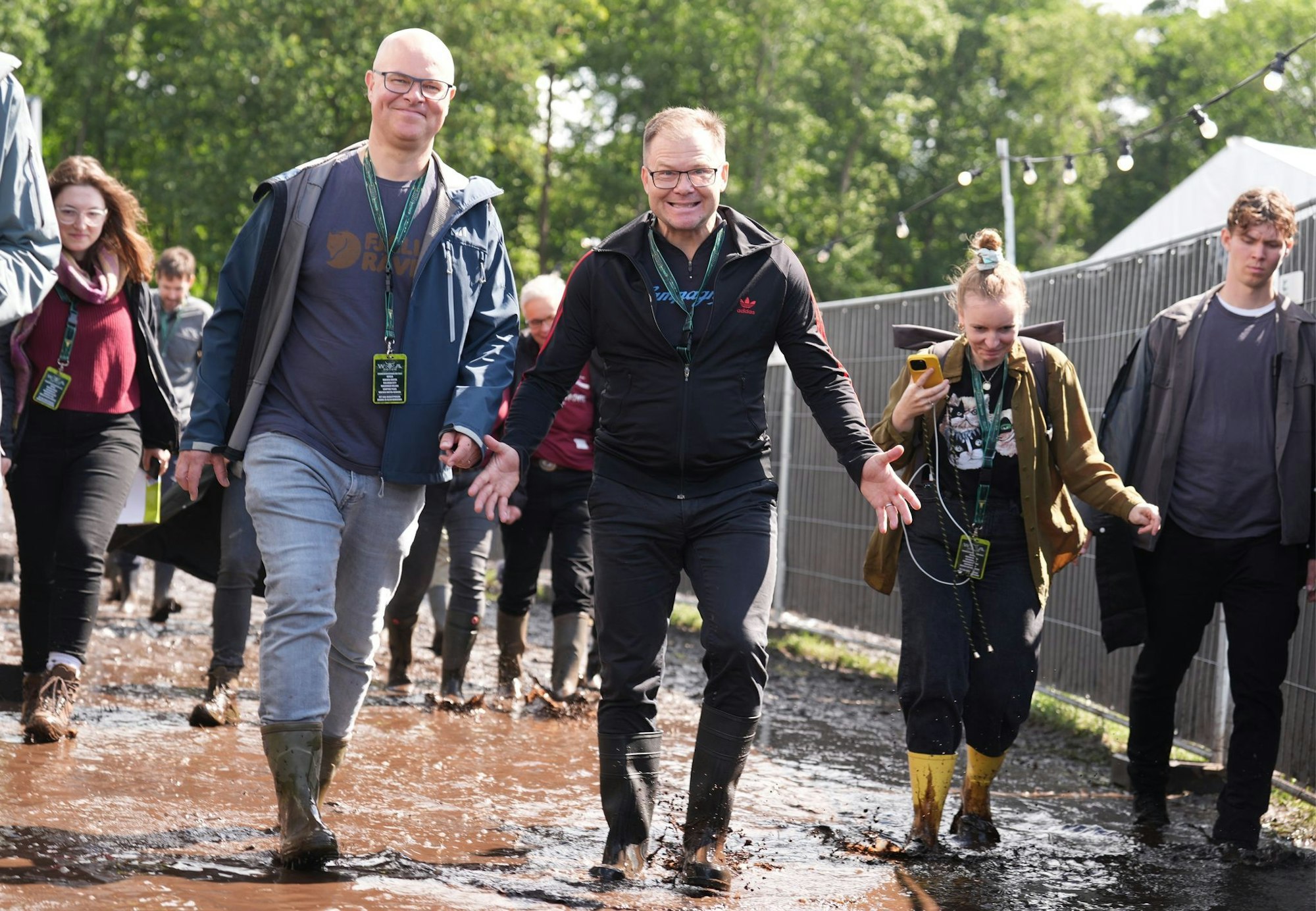 Auch hoher Besuch aus Berlin und Kiel lässt sich auf dem Wacken Open Air blicken.