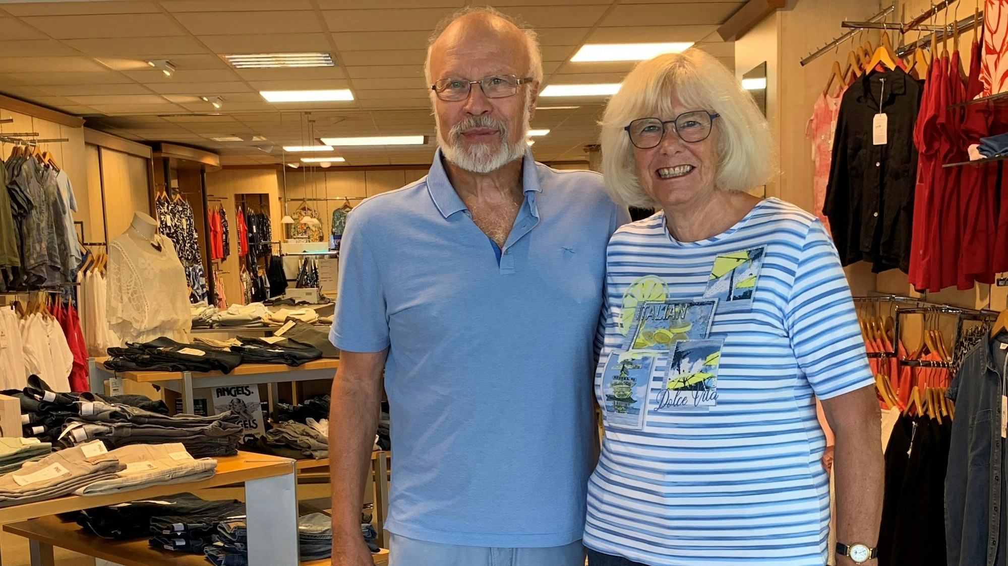 Wolfgang und Maja Blumenthal von „Mode Blumenthal“.