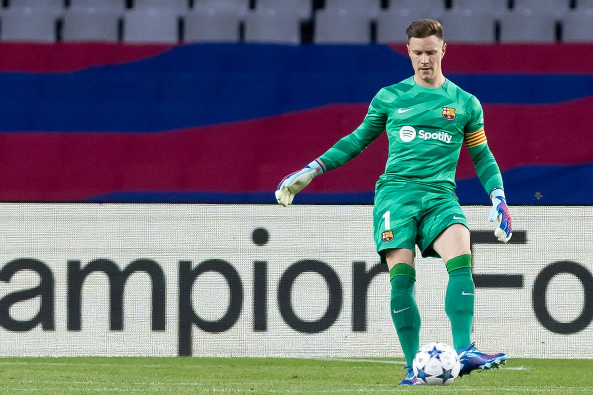 Marc-André ter Stegen war der Kapitän auch in der vergangenen Saison.