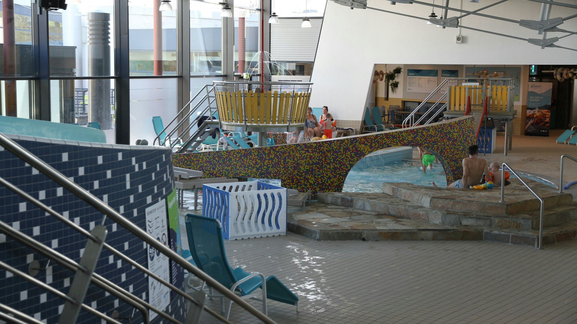 Dsa Freizeit- Erlebnisbad Aggua wird 25 Jahre alt, Kinderbecken