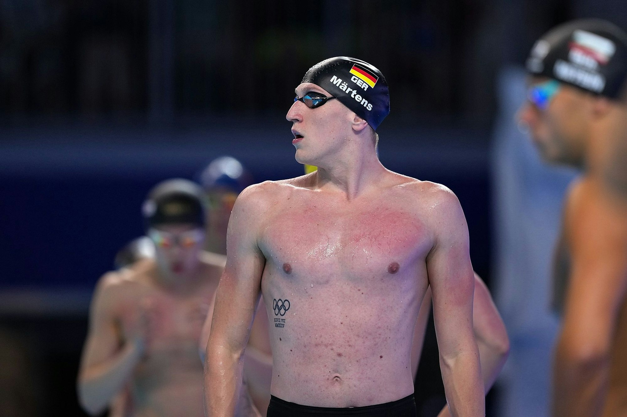 Lukas Märtens ist über 200 Meter Rücken im Vorlauf ausgeschieden.