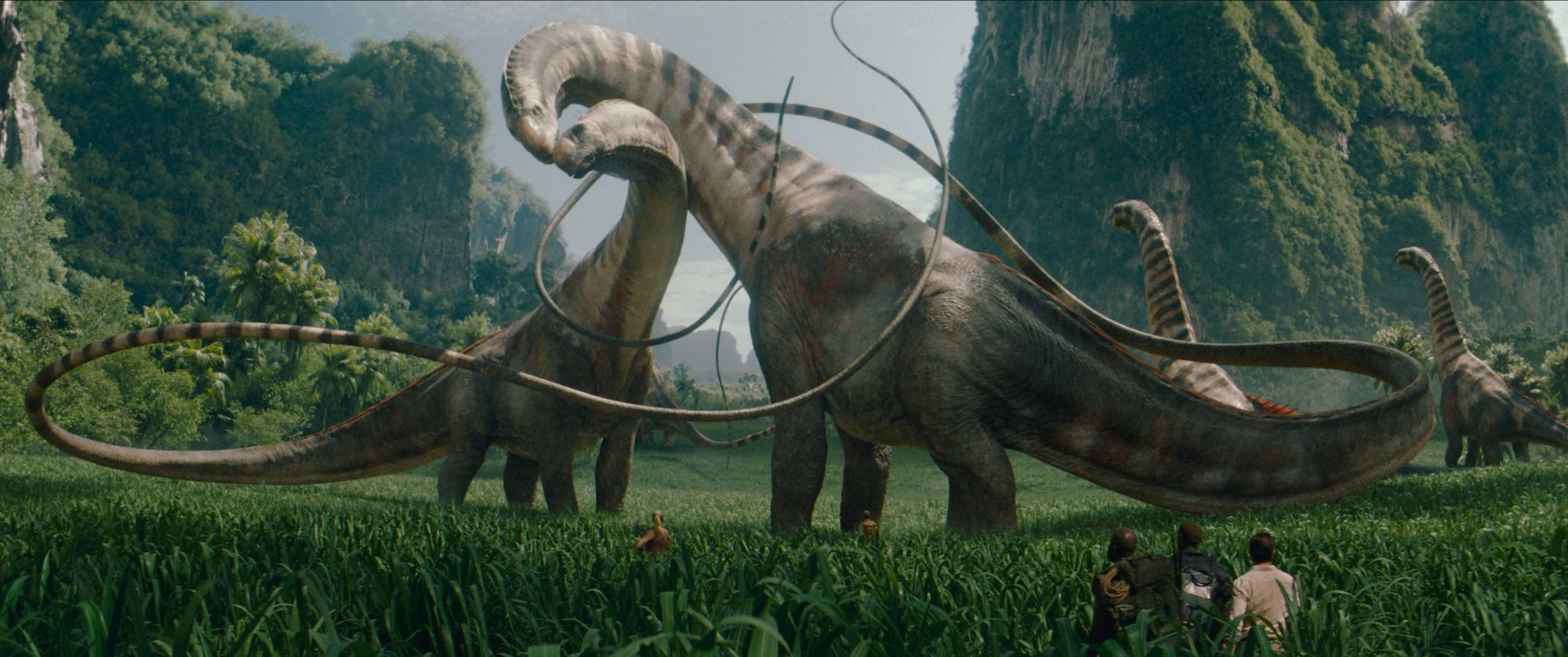In der wilden Natur im Süden von Thailand konnten die Dinosaurier aus «Jurassic World: Die Wiedergeburt» perfekt in Szene gesetzt werden.