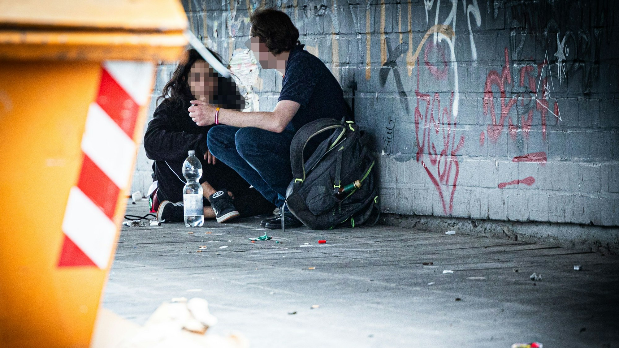 Drogenszene Lungengasse Foto: Meike Böshemeyer