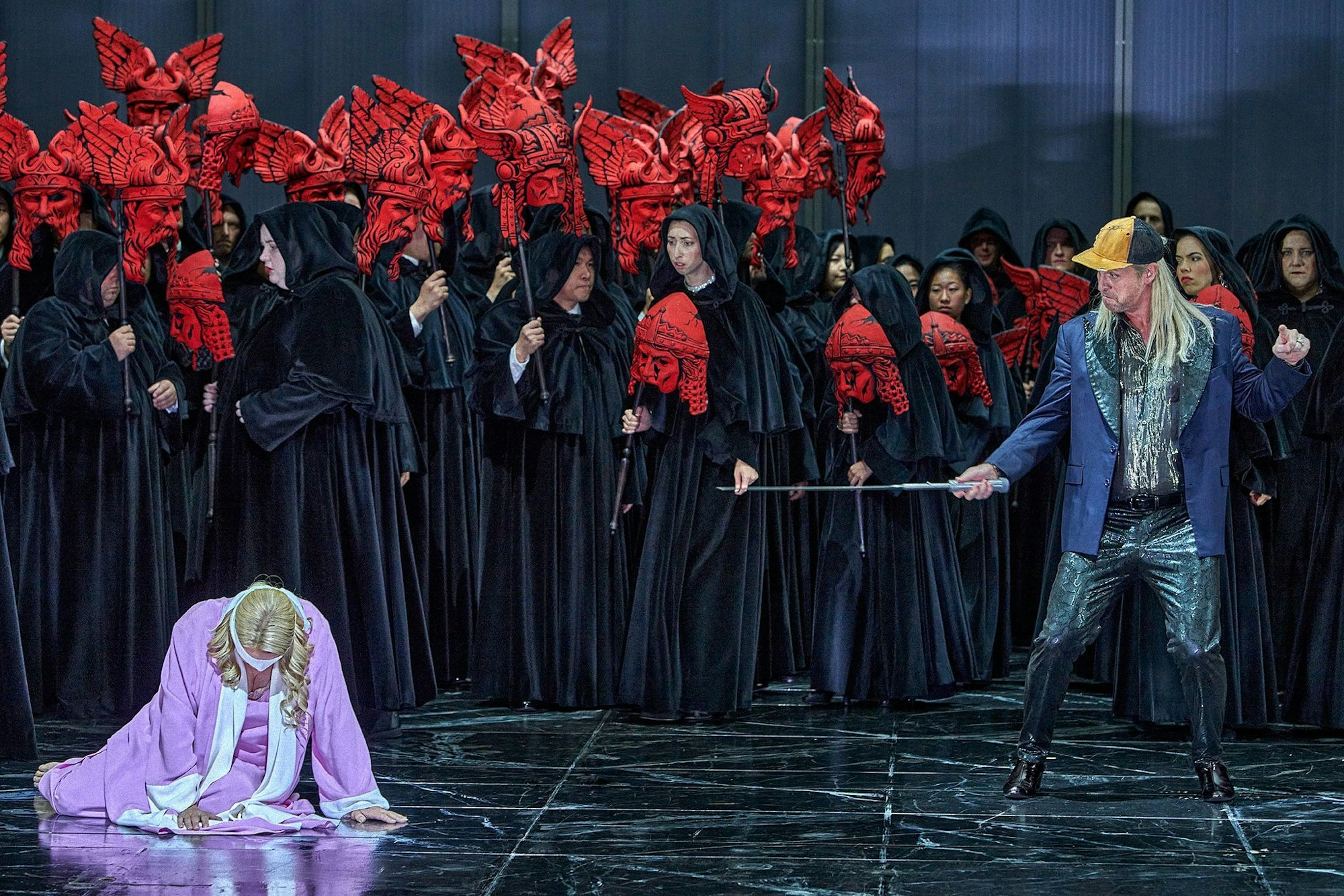 Eine Szene aus der Oper «Götterdämmerung».