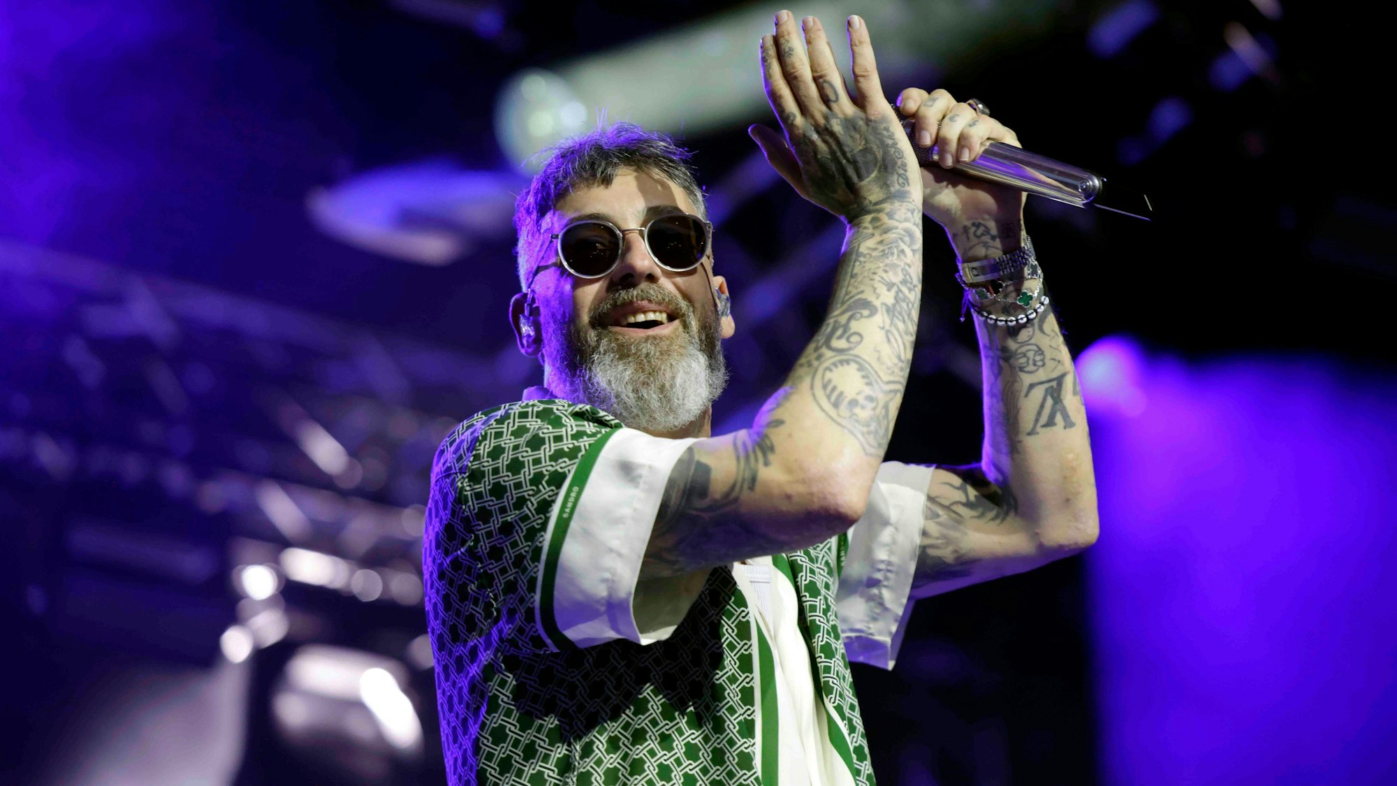 Sido (* 30. November 1980 in Berlin; als Paul Hartmut Würdig, Deutscher Rapper) gastiert auf seiner "25 Jahre Sido"-Jubiläumstour
am 30. Juli 2025
Open Air am Tanzbrunnen, Rheinparkweg 1, 50679 Köln