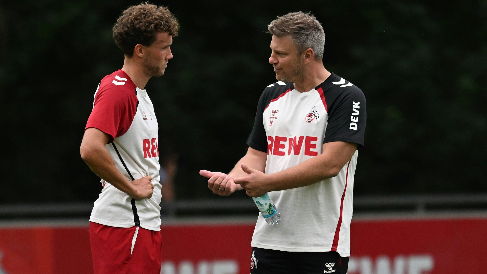 Luca Waldschmidt und Trainer Lukas Kwasniok