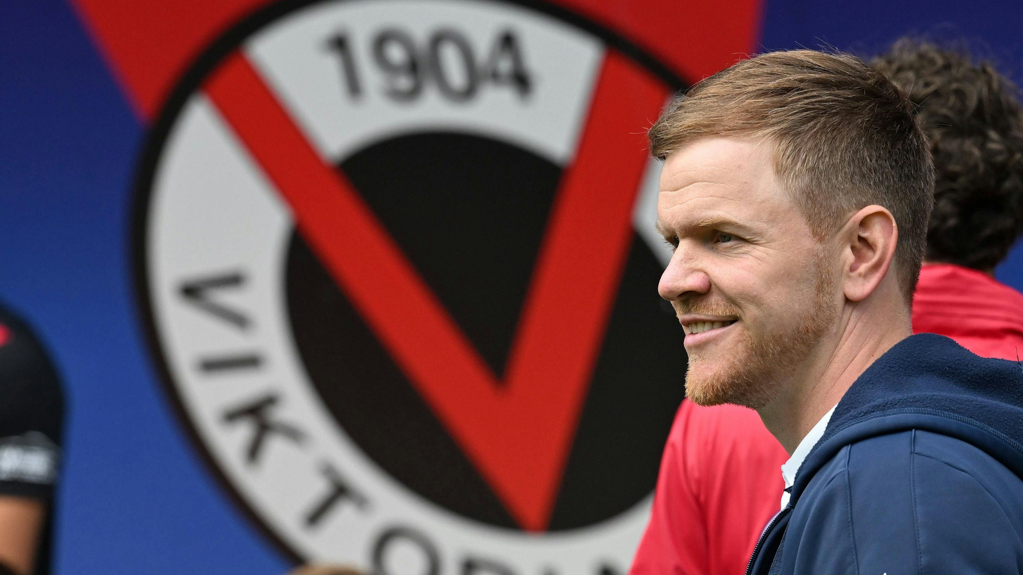 03.2025, xophax, 3.Liga Saison 2025/2026 Viktoria Köln Fototermin in Höhenberg Trainer Marian Wilhelm Köln *** 03 2025, xophax, Sport 3 Liga Season 2025 2026 Viktoria Köln Photo shoot in Höhenberg Coach Marian Wilhelm Köln