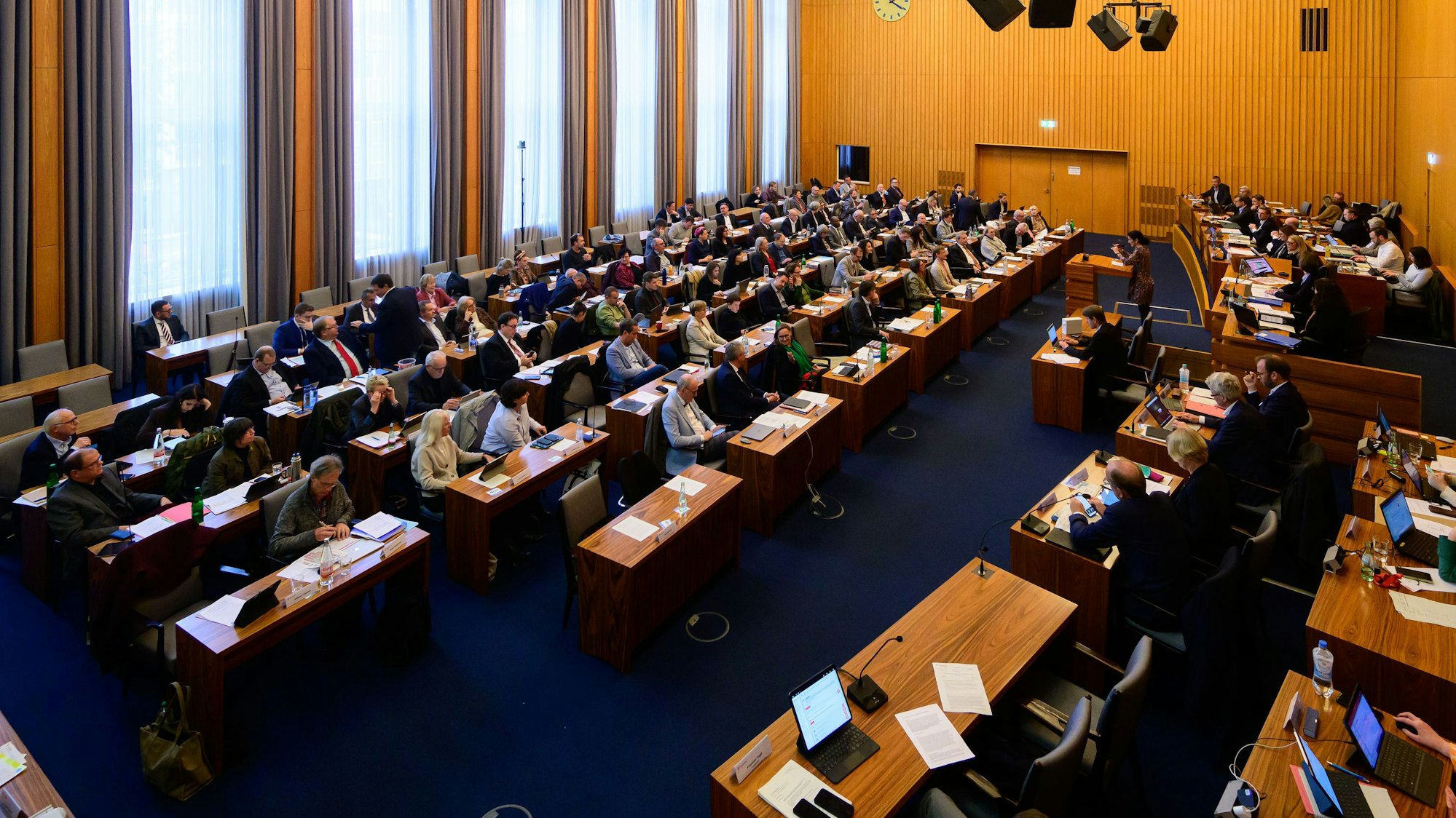 Eine Ratssitzung des Kölner Stadtrats.