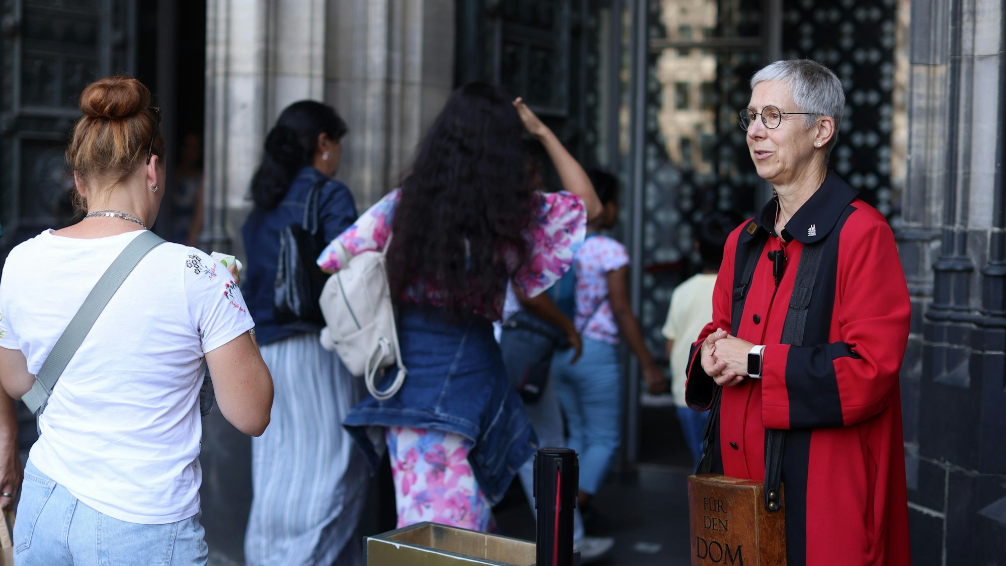 Der Dienst am Dom ist für Claudia Drolshagen ein Traumjob.