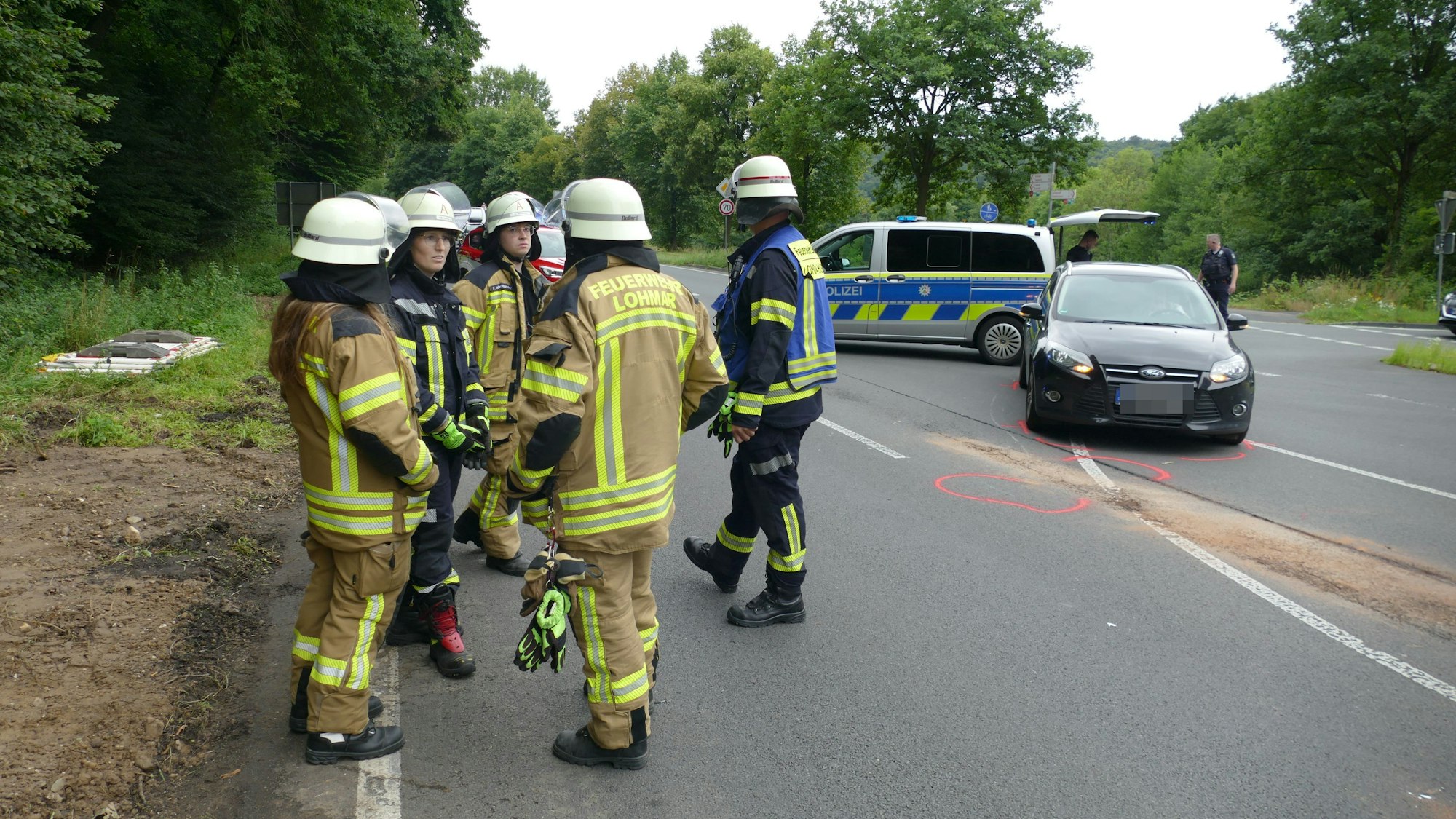Bei einem Unfall in Lohmar ist am Samstagmorgen (2. August) ein 17-jähriger Motorradfahrer verletzt worden.